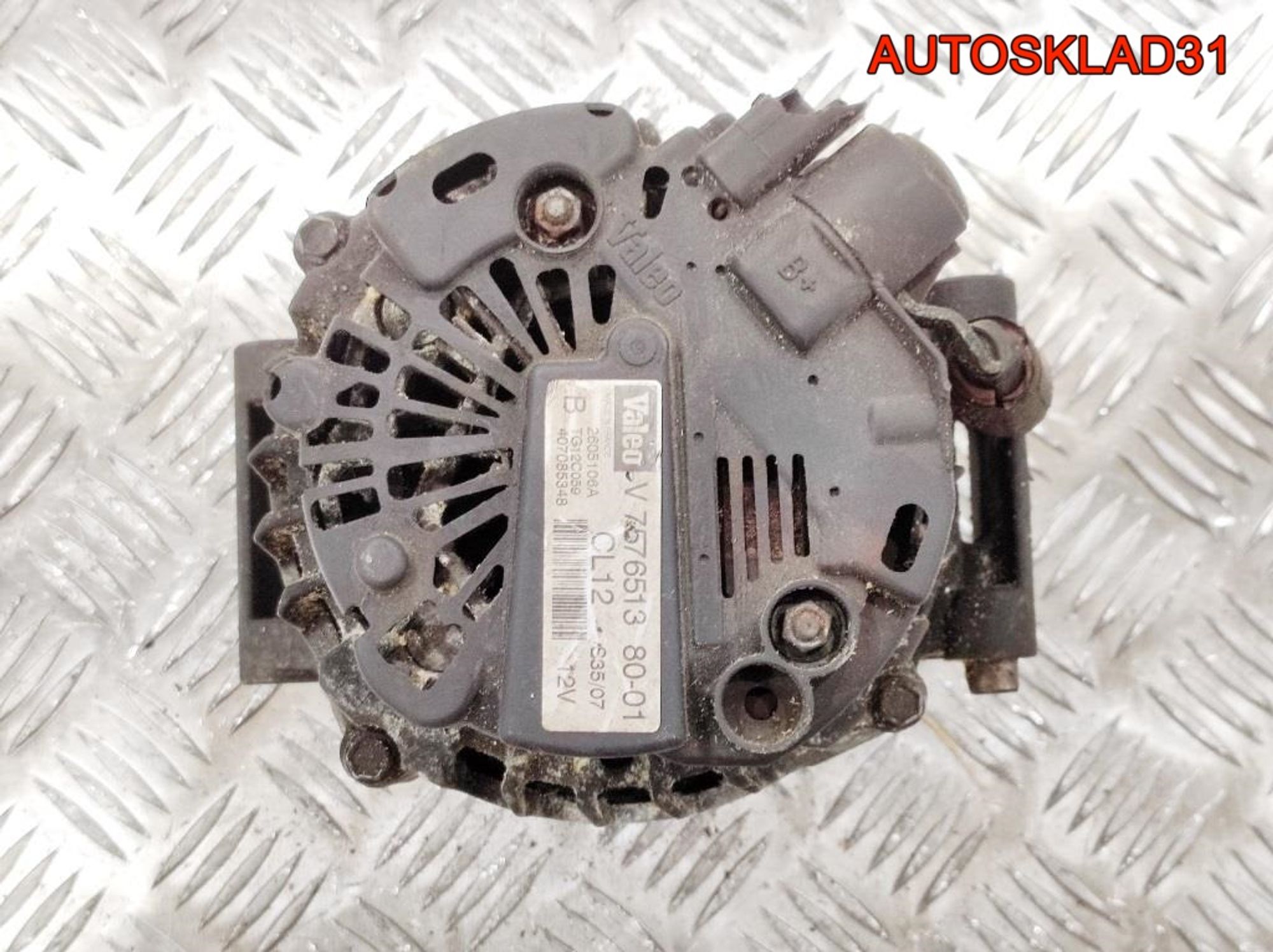 Генератор Peugeot 207 1,6 Бензин V757651380 (Р), 5000 рублей, Дубовое