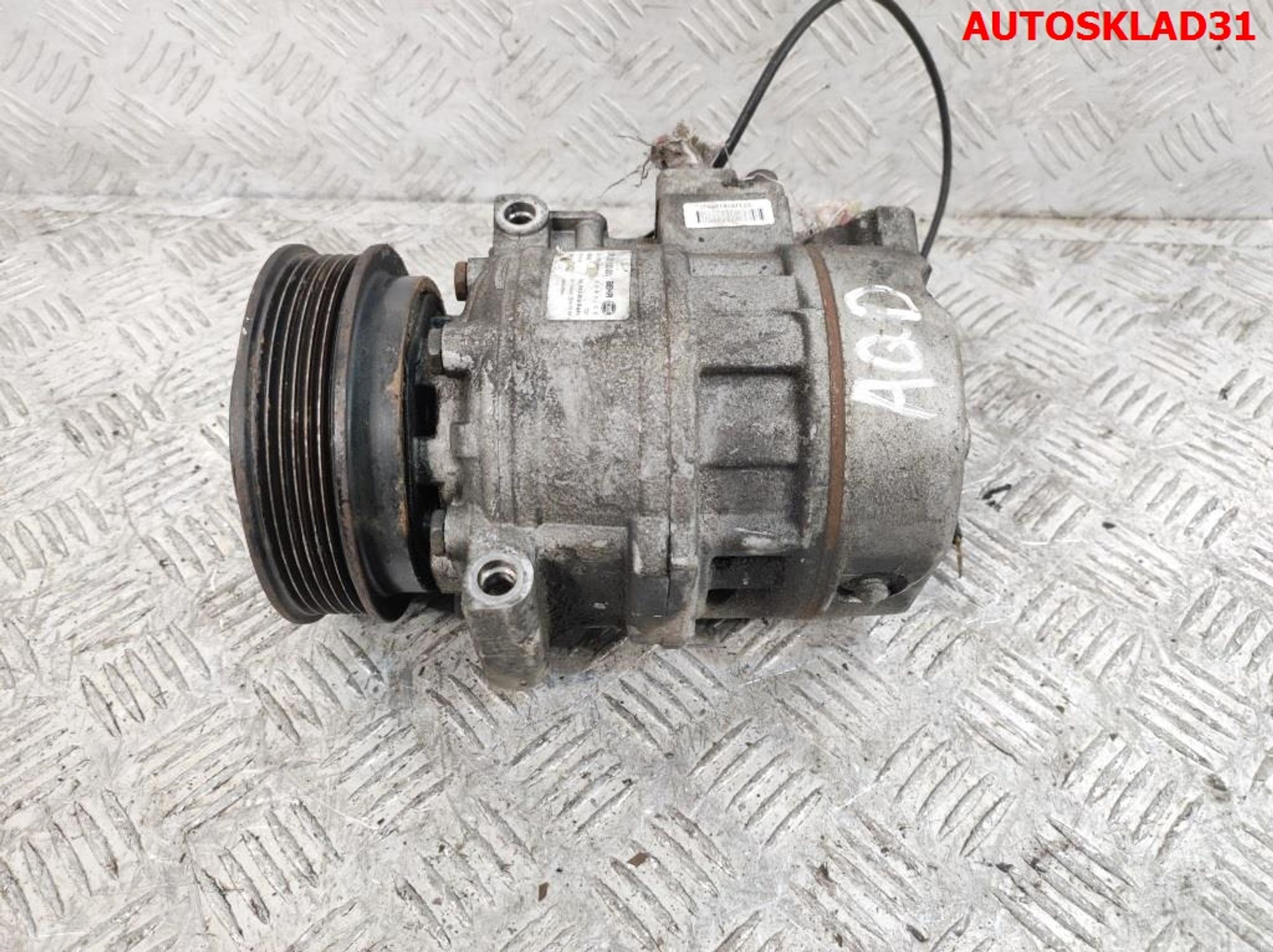 Компрессор кондиционера Audi A6 C5 2.8 AQD Бензин 8FK351132581, 7000 рублей, Дубовое