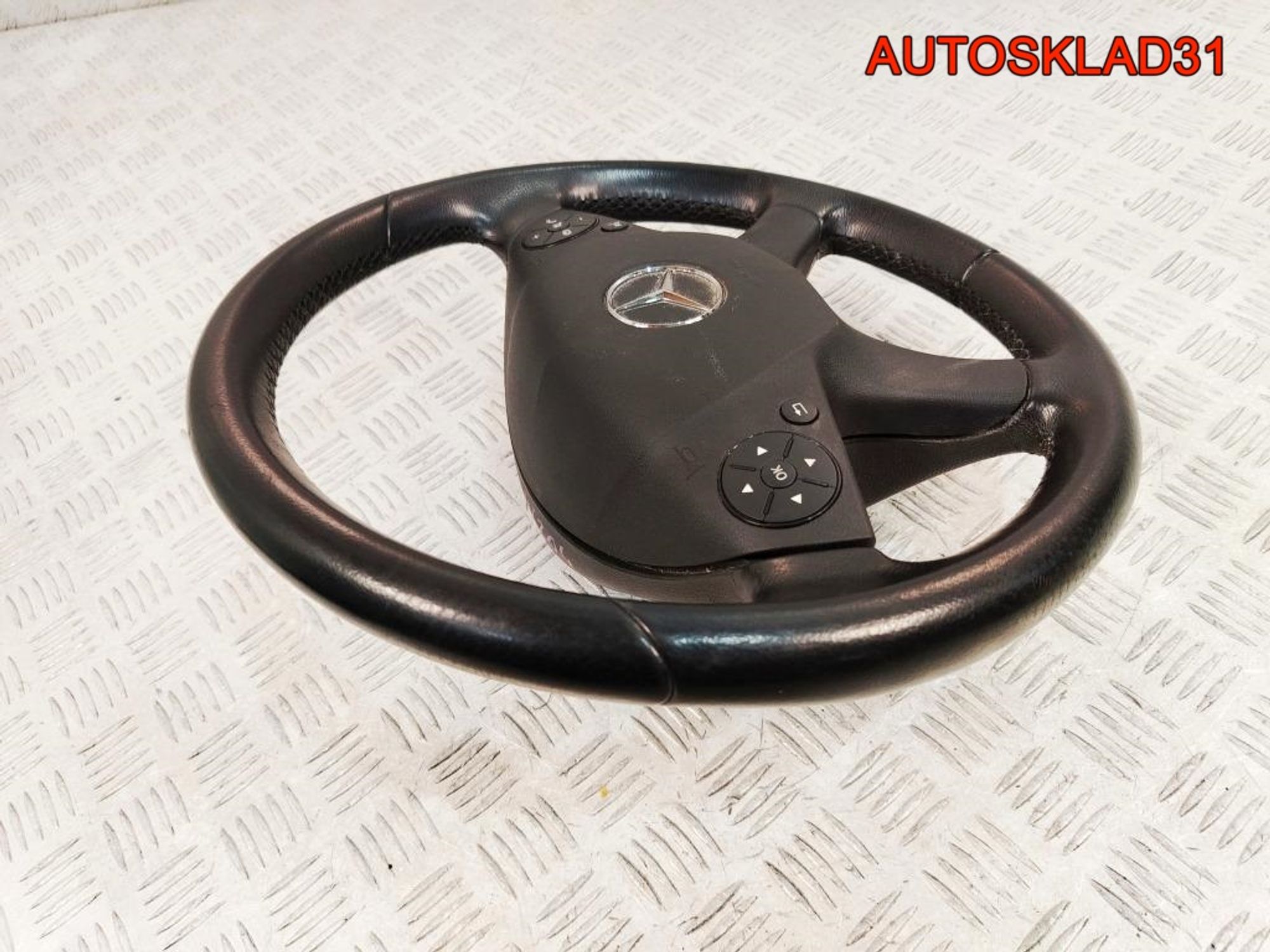 Рулевое колесо с AIR BAG Mercedes Benz W204 A2044600303, 8000 рублей, Дубовое