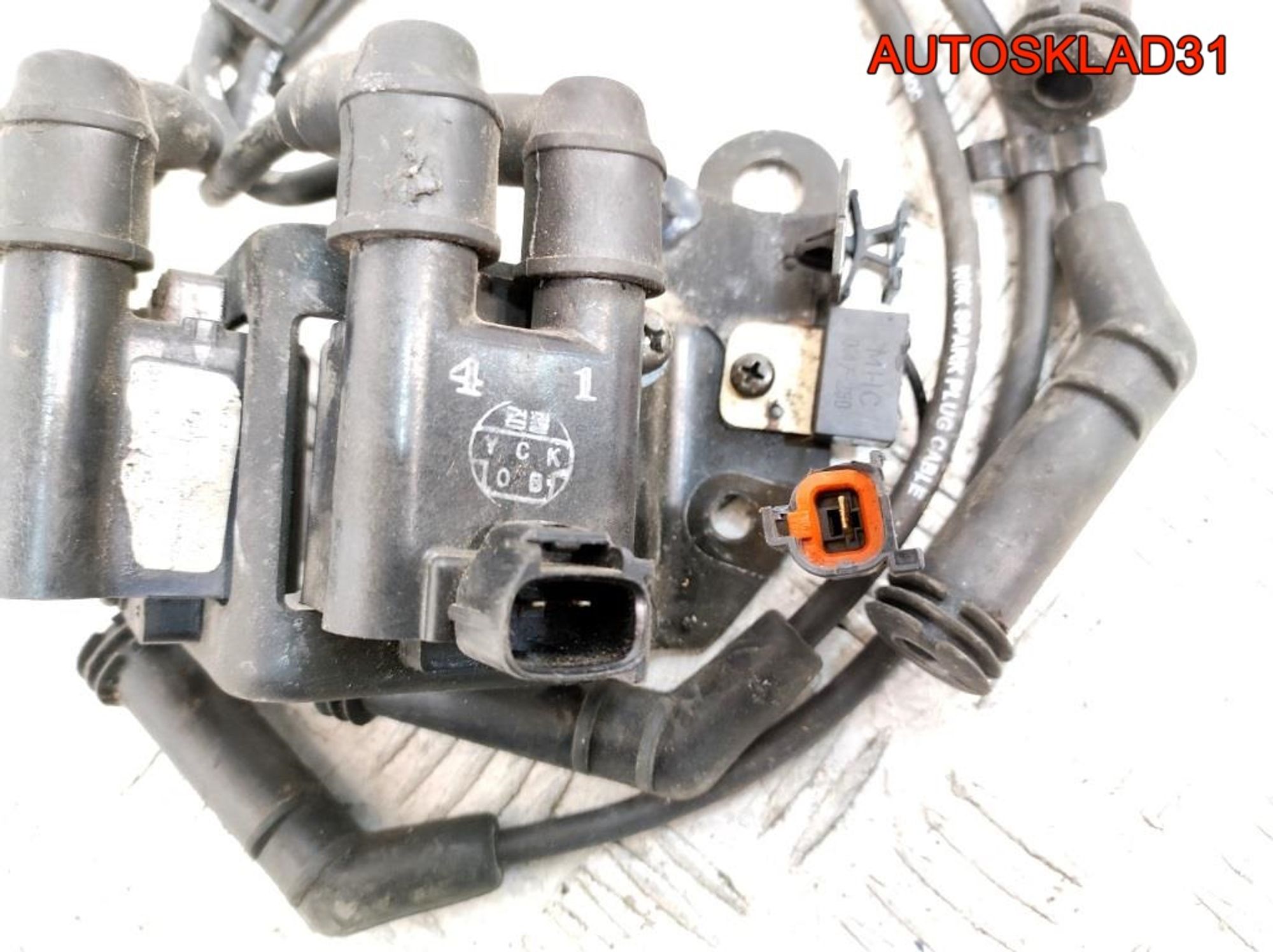 Катушка зажигания Hyundai Getz 1 1,3 G4EA, 2000 рублей, Дубовое