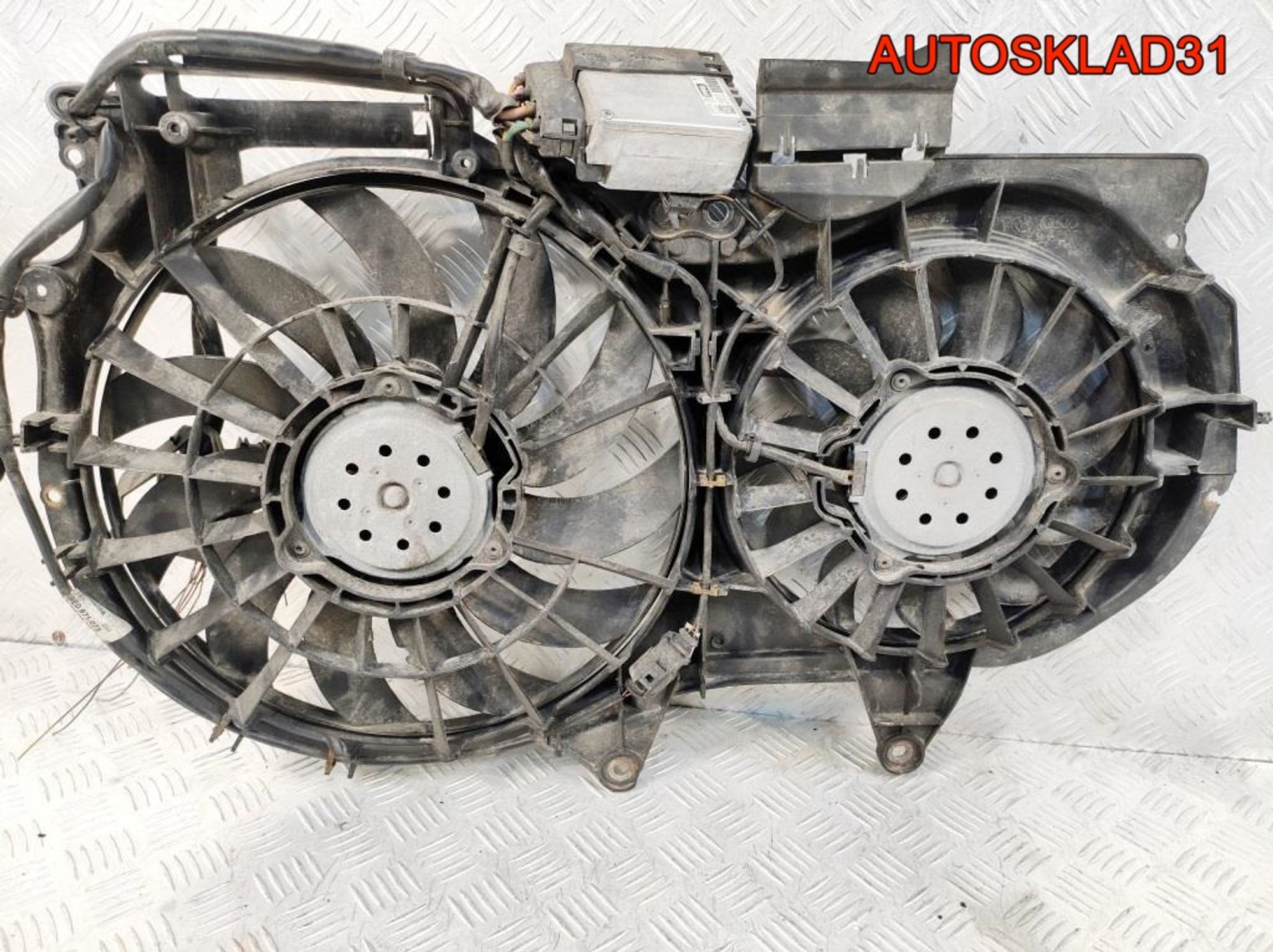 Вентилятор радиатора Audi A4 B6 8E0959501D Бензин, 9800 рублей, Дубовое