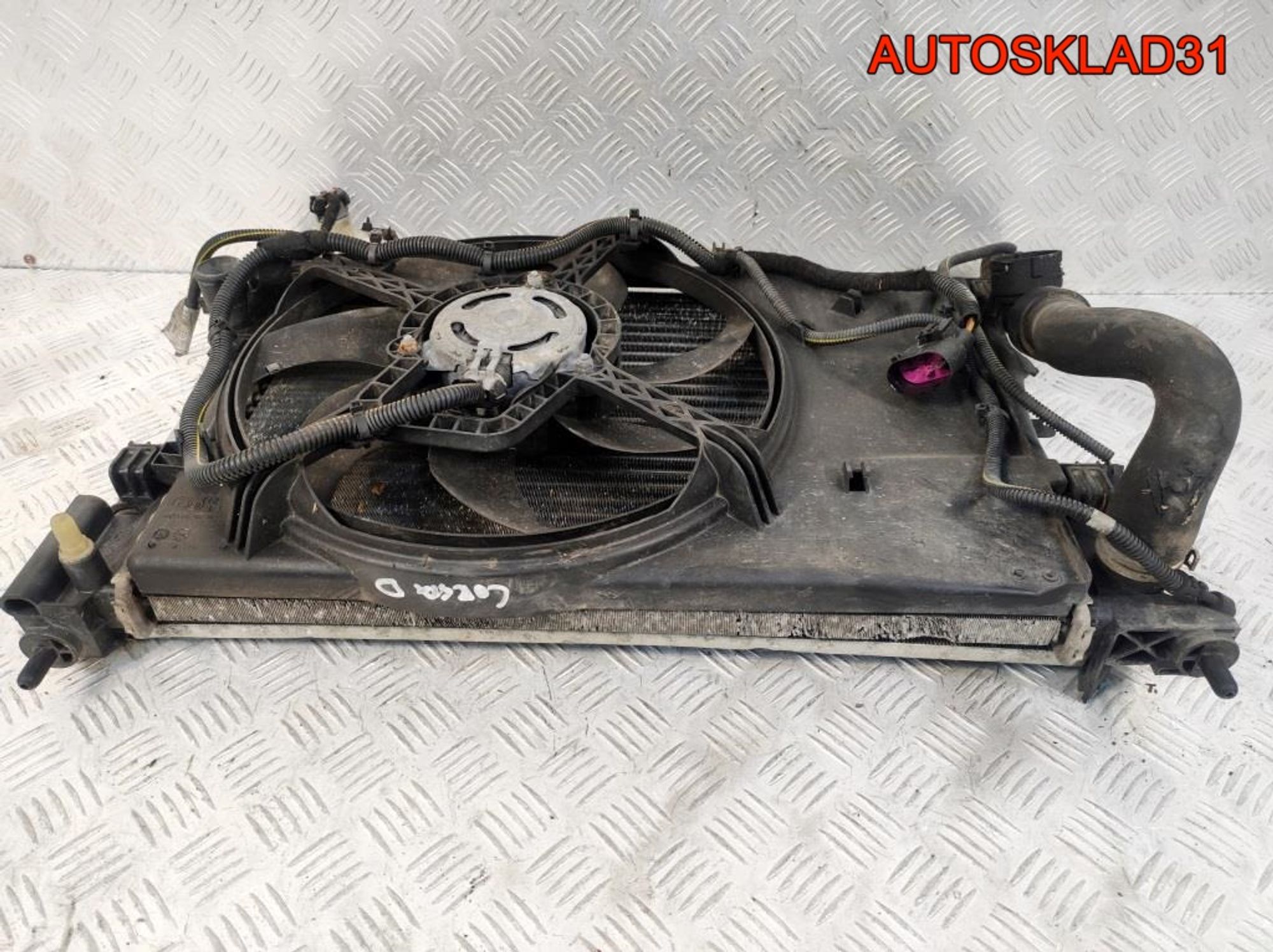 Кассета радиаторов в сборе Opel Corsa D 13249566, 8100 рублей, Дубовое