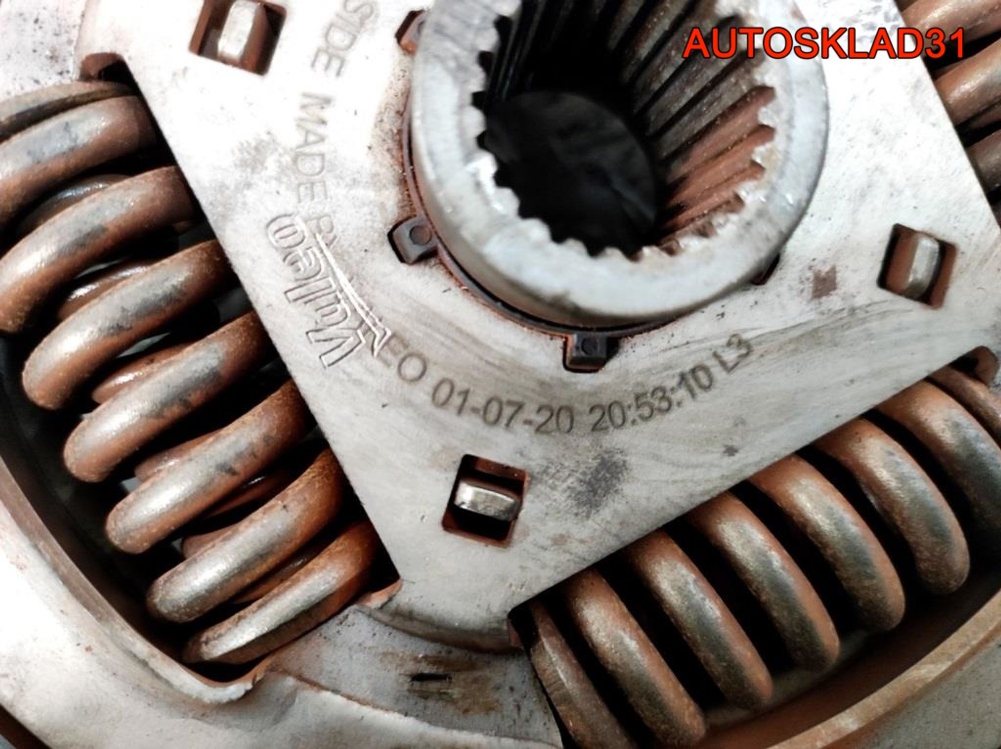 Комплект сцепления одномассовый Audi A6 C5 2,5 AKE C0703080, 25000 рублей, Дубовое