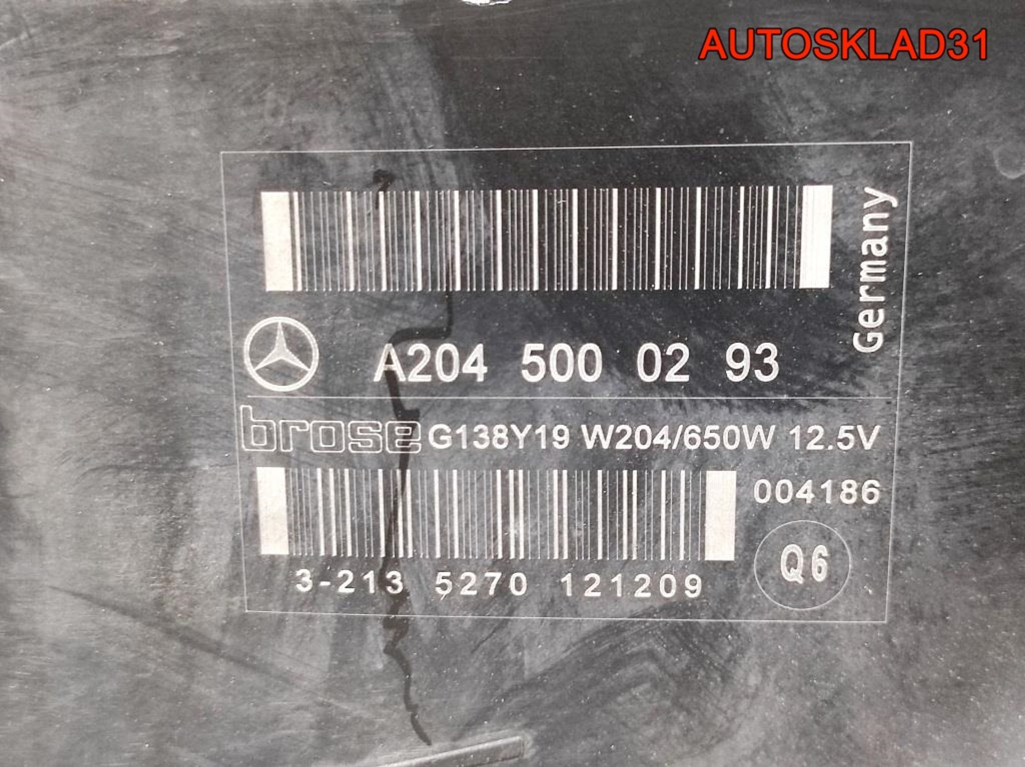 Кассета радиаторов Mercedes GLK 651.912 2045000293, 33000 рублей, Дубовое
