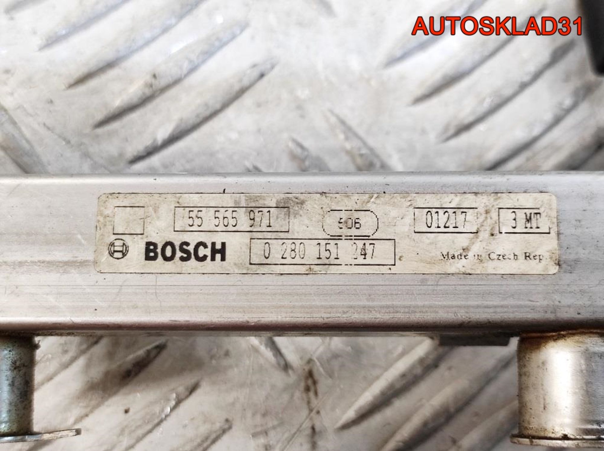 Рейка топливная Opel Astra J 1,4 A14NET 55565971, 900 рублей, Дубовое