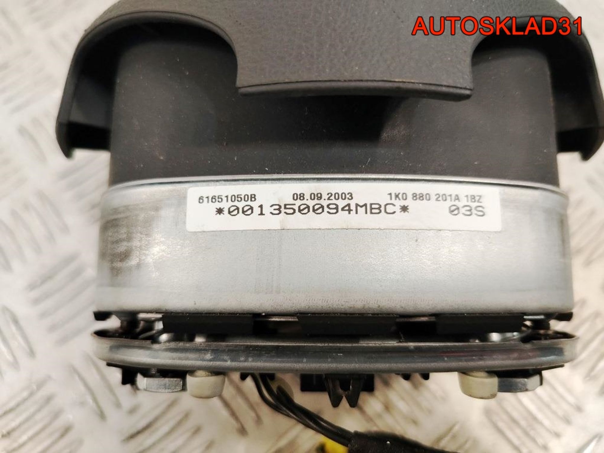 Подушка безопасности в руль VW Golf 5 1K0880201A, 4000 рублей, Дубовое