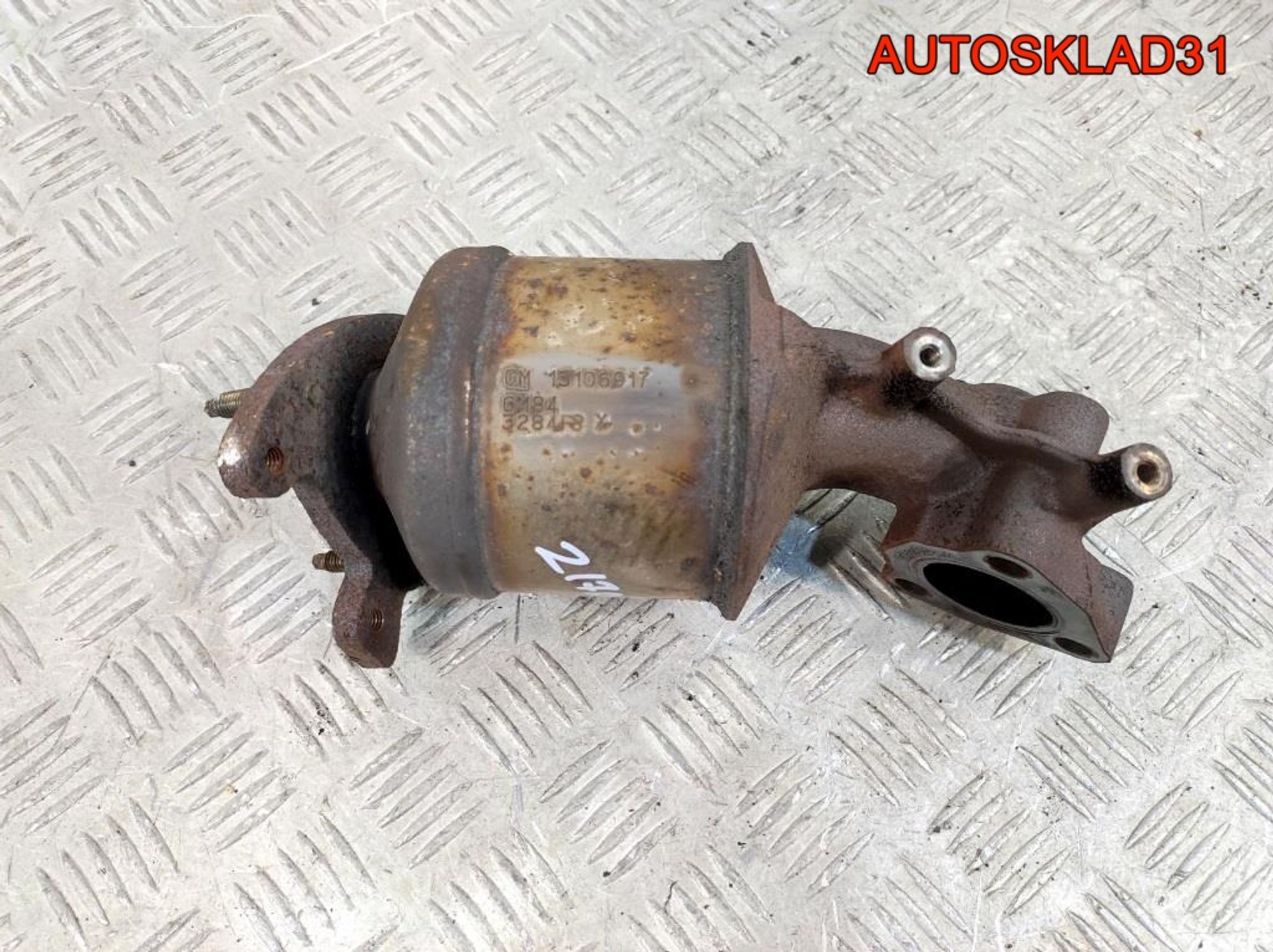 Катализатор Opel Astra H 1,7 Z17DTH Дизель 13106917, 9000 рублей, Дубовое