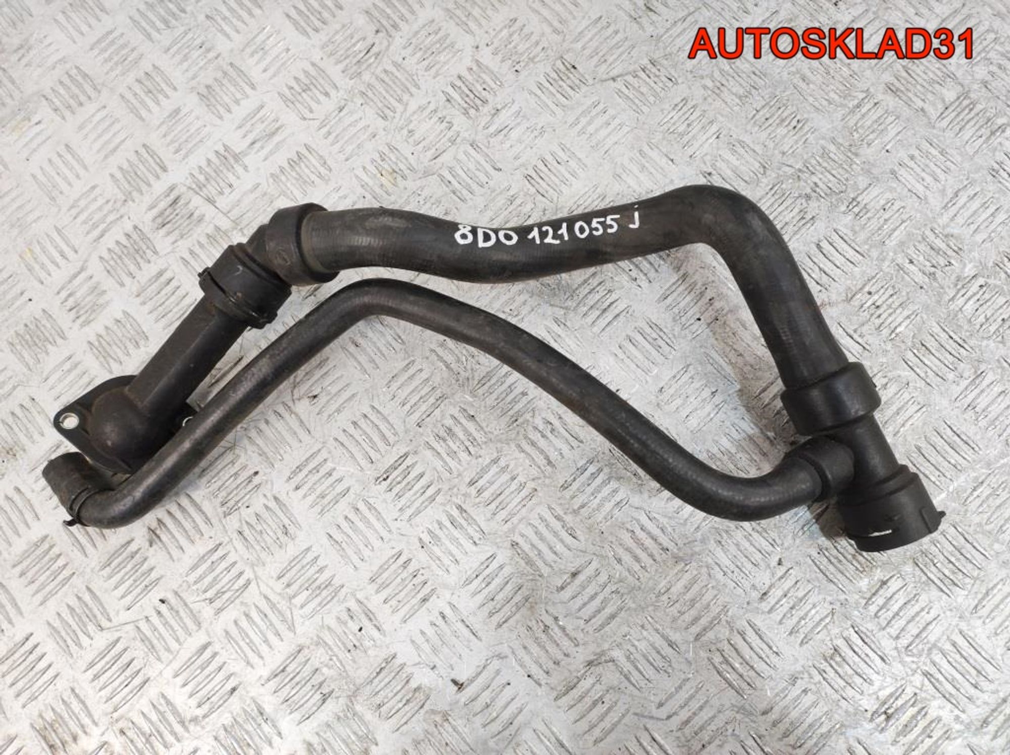 Патрубок радиатора VW Passat B5 1,6 Бензин 8D0121055J, 1200 рублей, Дубовое