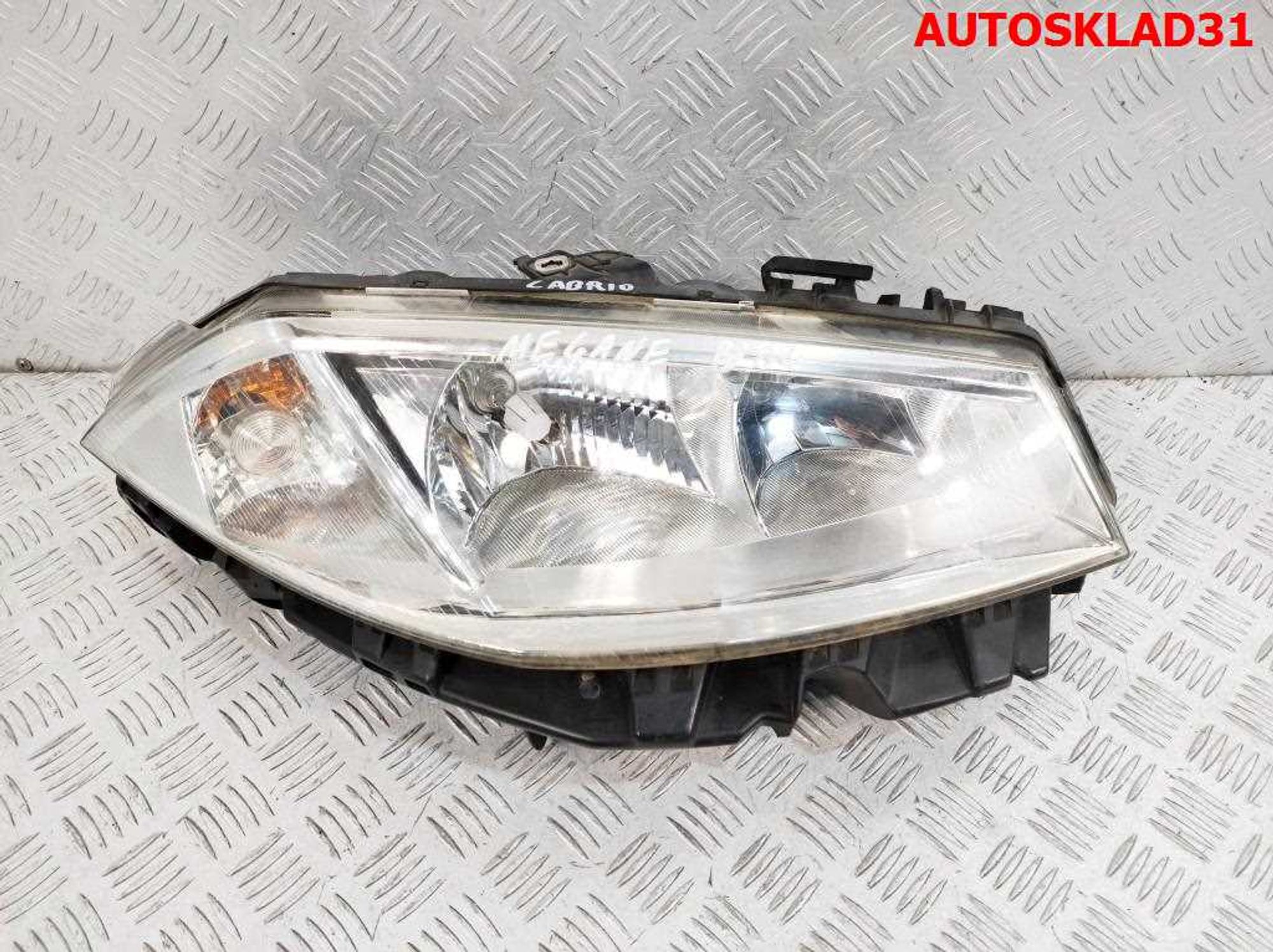 Фара правая Renault Megane 2 8200073221J, 6000 рублей, Дубовое