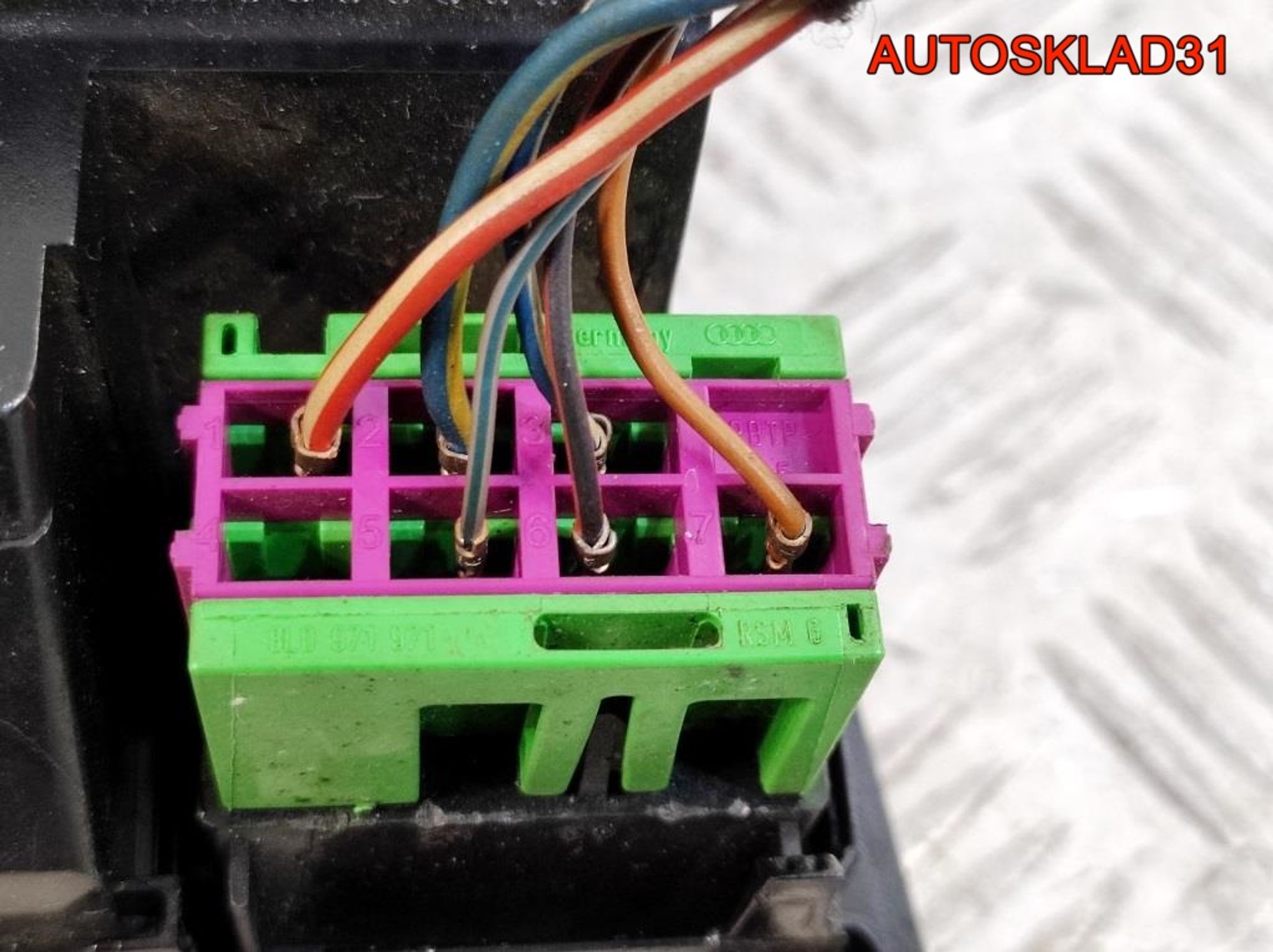 Блок управления климата Audi A6 C5 4B0820043, 3600 рублей, Дубовое