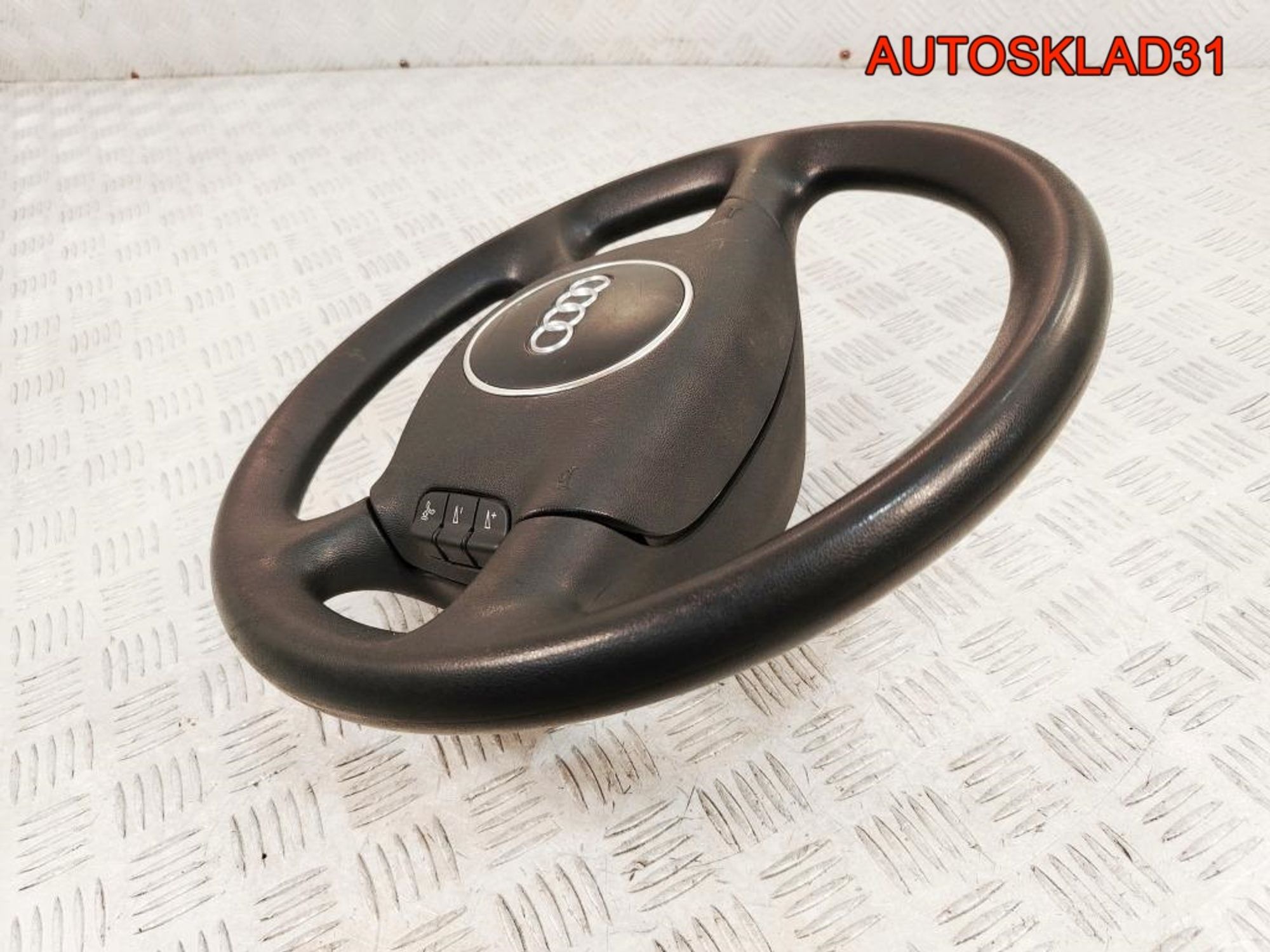 Рулевое колесо с AIR BAG Audi A4 B6 8E0419091BR, 4500 рублей, Дубовое