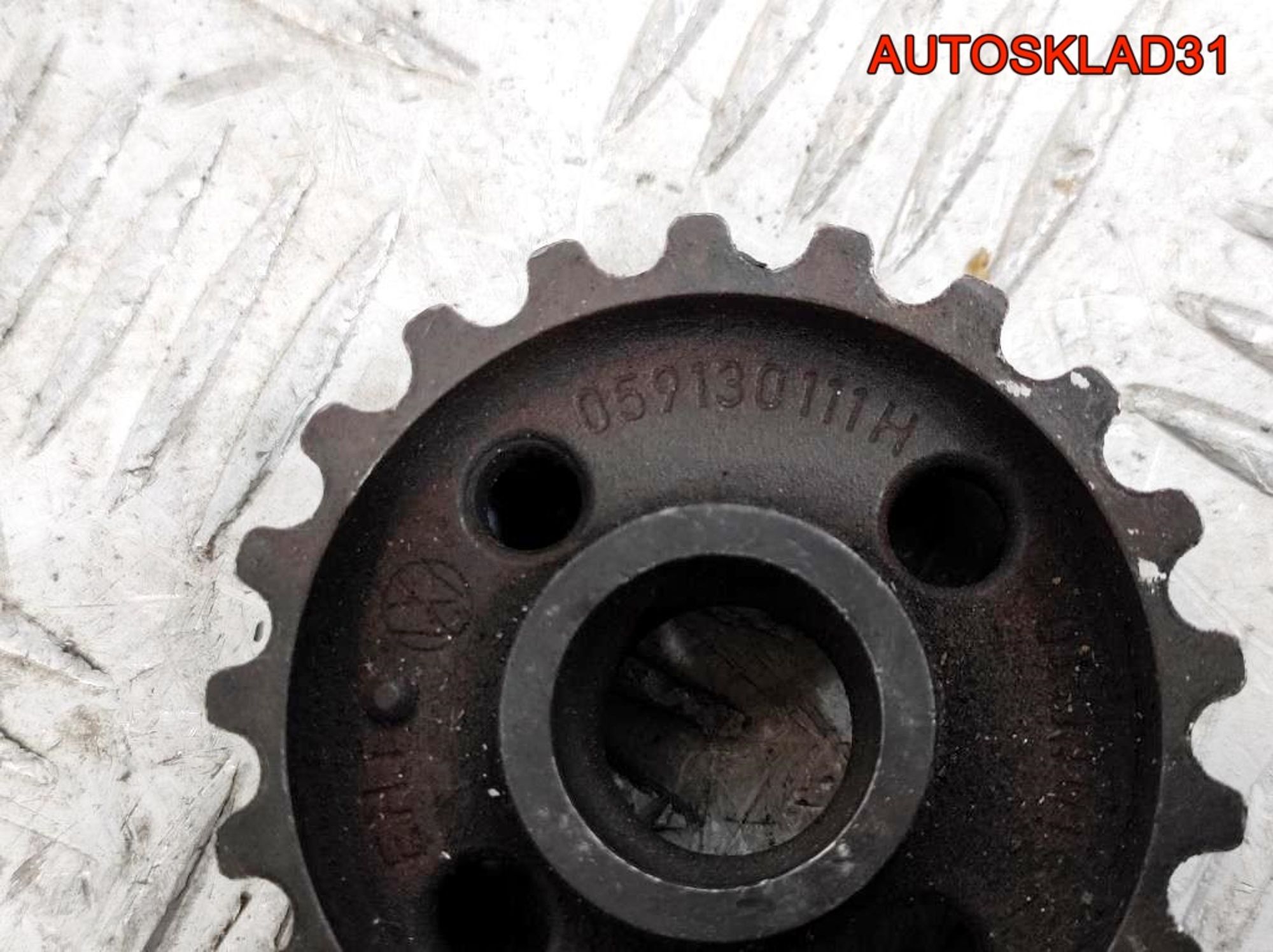 Шестерня привода ТНВД VW Touareg 3,0 Дизель 059130111H, 2500 рублей, Дубовое