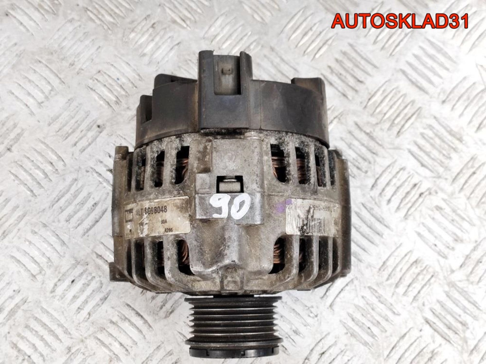 Генератор 90A VW Polo 4 1,2 Бензин SG9B048, 4500 рублей, Дубовое