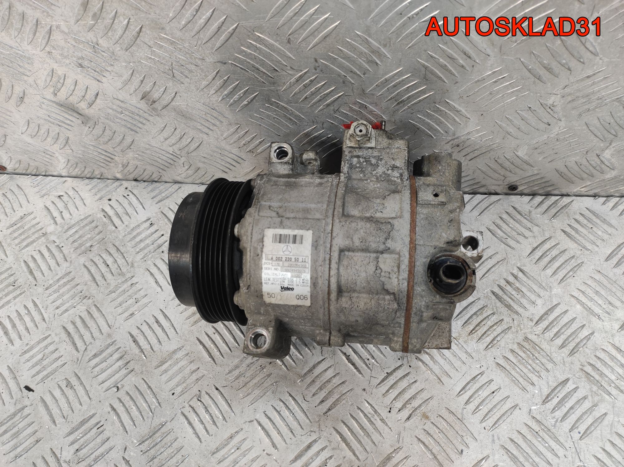 Компрессор кондиционера Mercedes X204 A0022305011, 14000 рублей, Дубовое