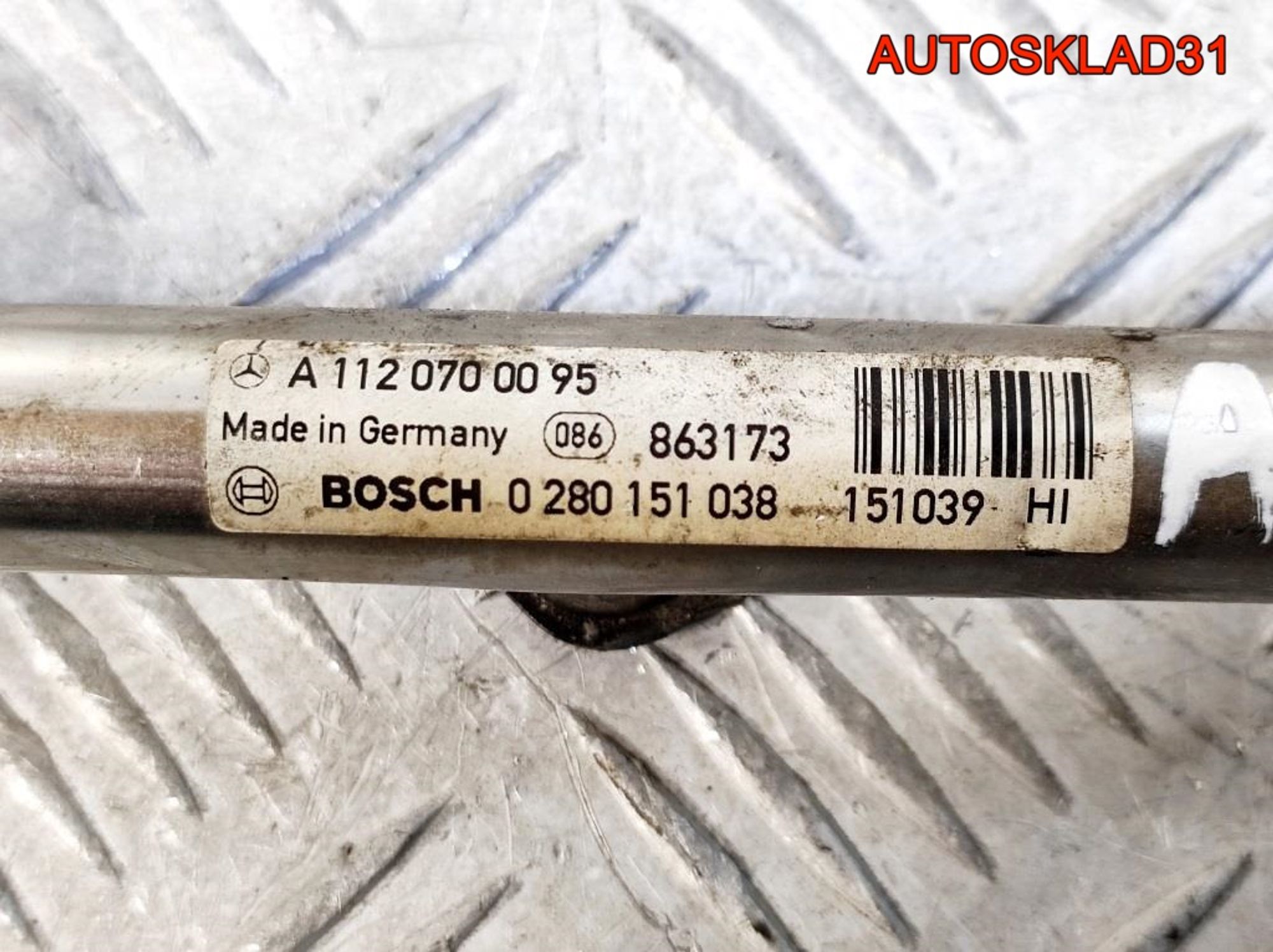 Рейка топливная Mercedes W210 3,2 M112 A1120700095, 900 рублей, Дубовое