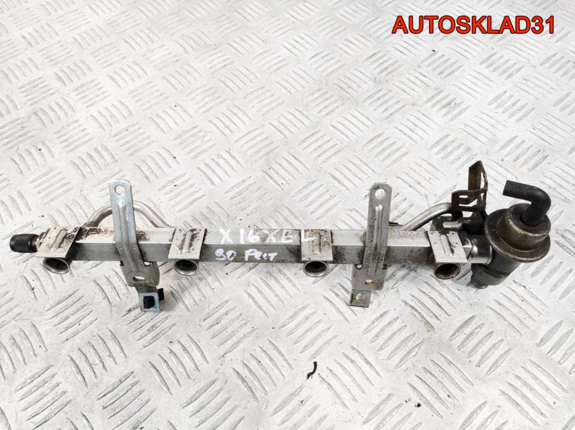 Рейка топливная Opel Vectra B 1,6 X16XEL До рест, 1400 рублей, Дубовое