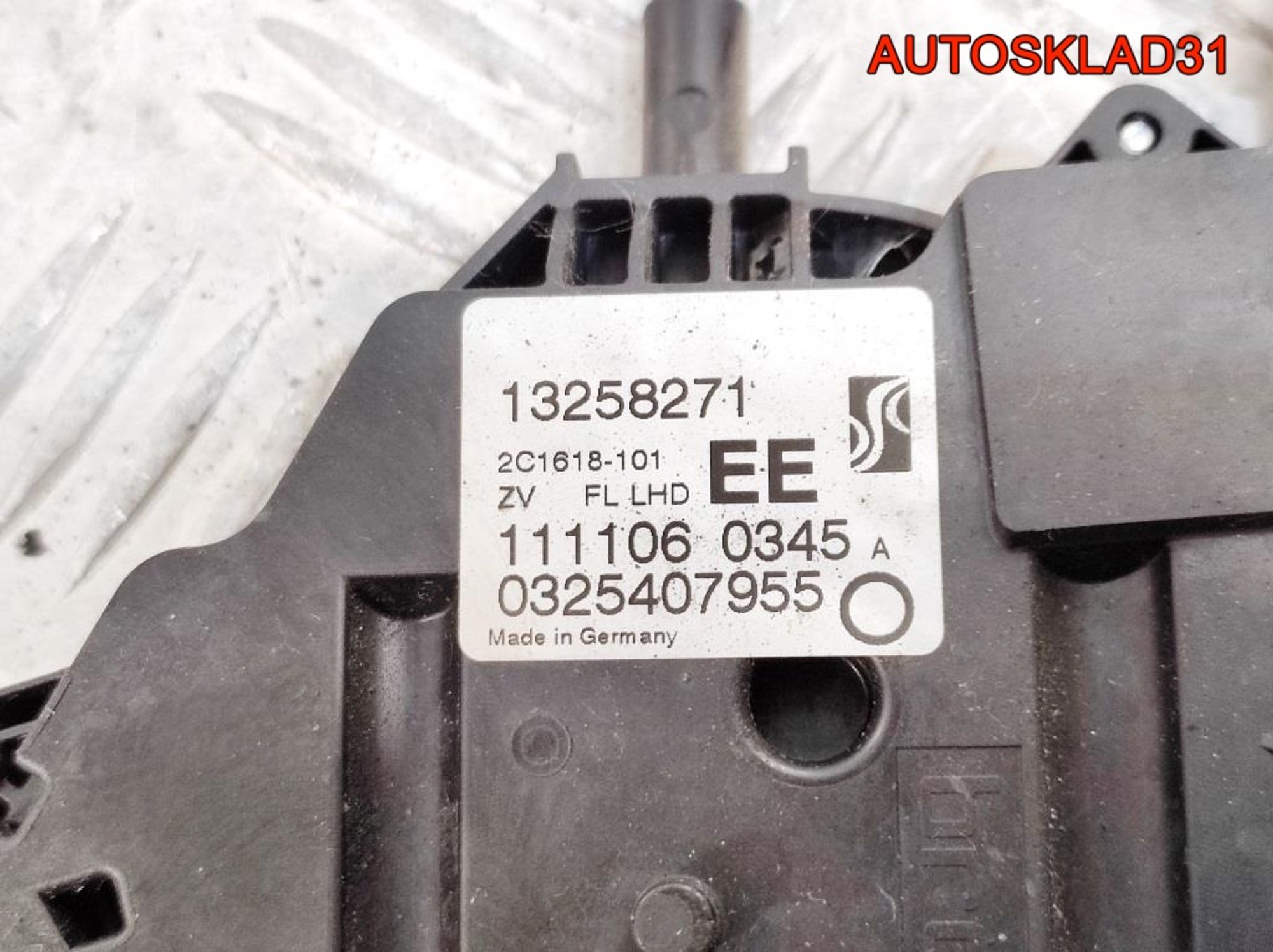 Замок двери передней левой Opel Corsa D 13258271, 6000 рублей, Дубовое