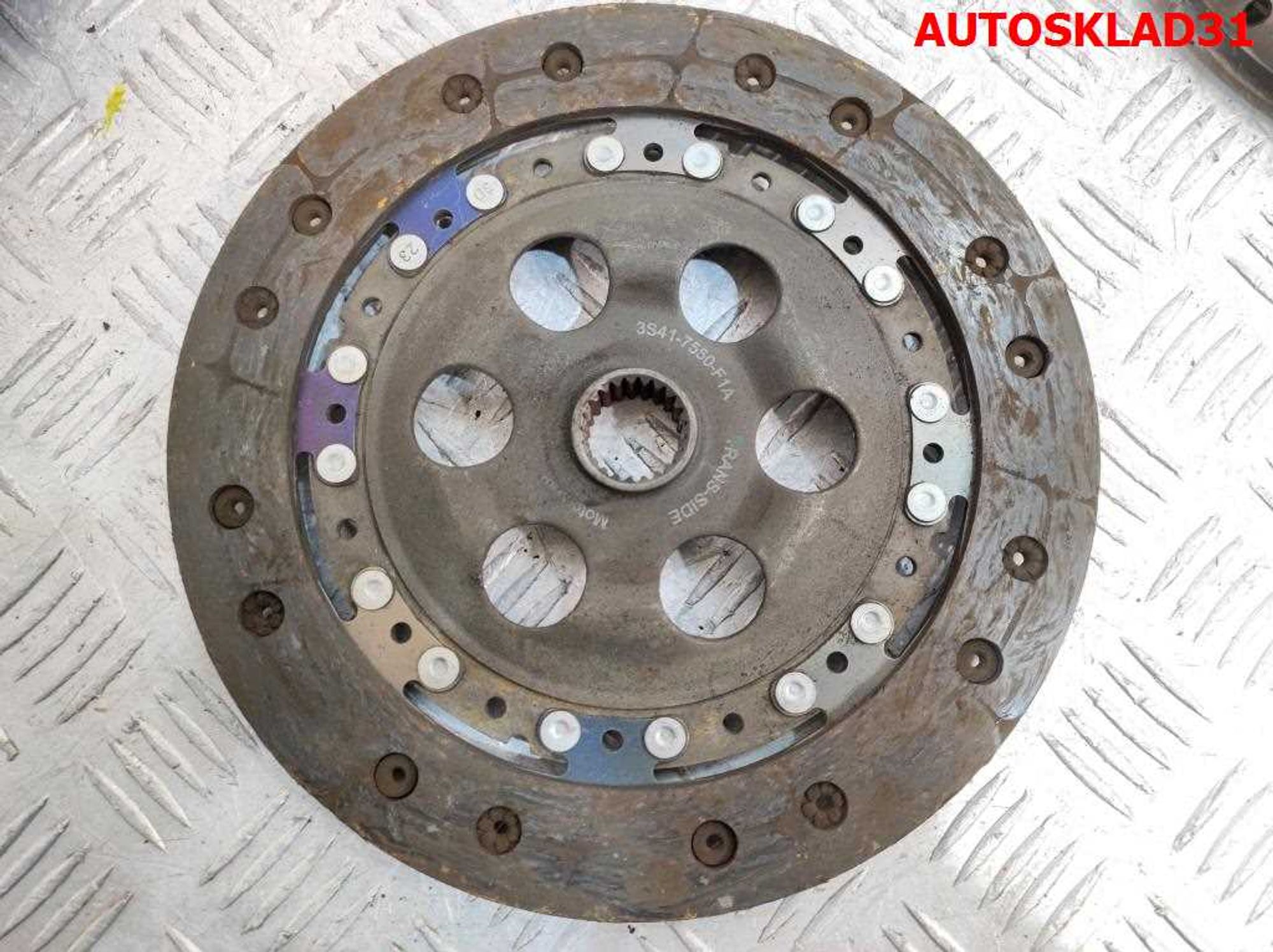 Маховик в сборе со сцеплением Ford Focus 1 1,8 FFDA Дизель 1S416477DD, 3500 рублей, Дубовое
