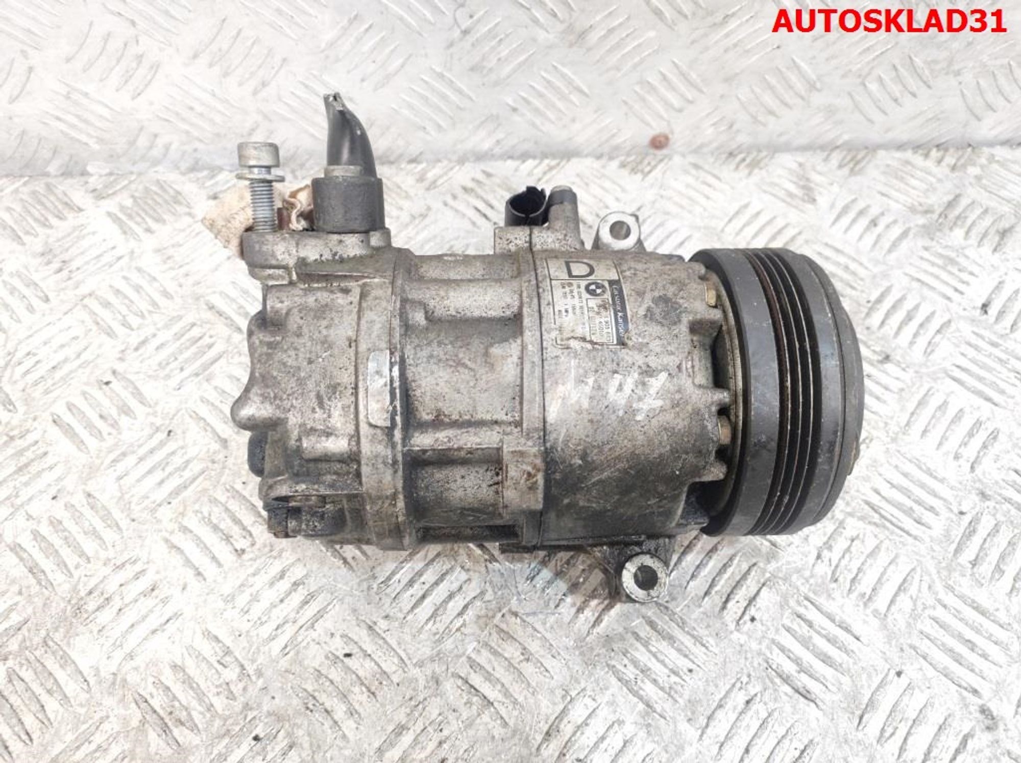 Компрессор кондиционера BMW E46 2,0 Дизель 64526905643, 5000 рублей, Дубовое