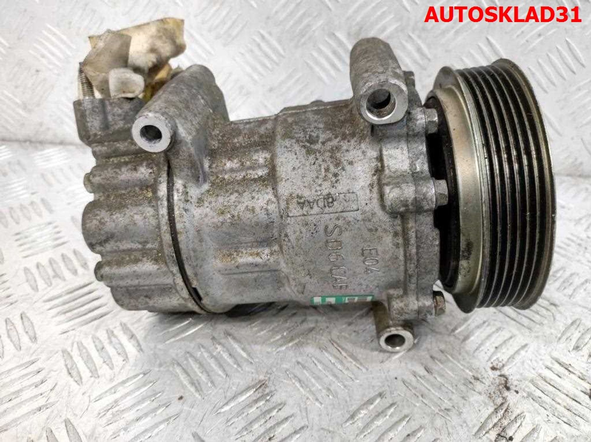 Компрессор кондиционера Peugeot 206 1.6 NFU10FX2F 1412F, 6000 рублей, Дубовое
