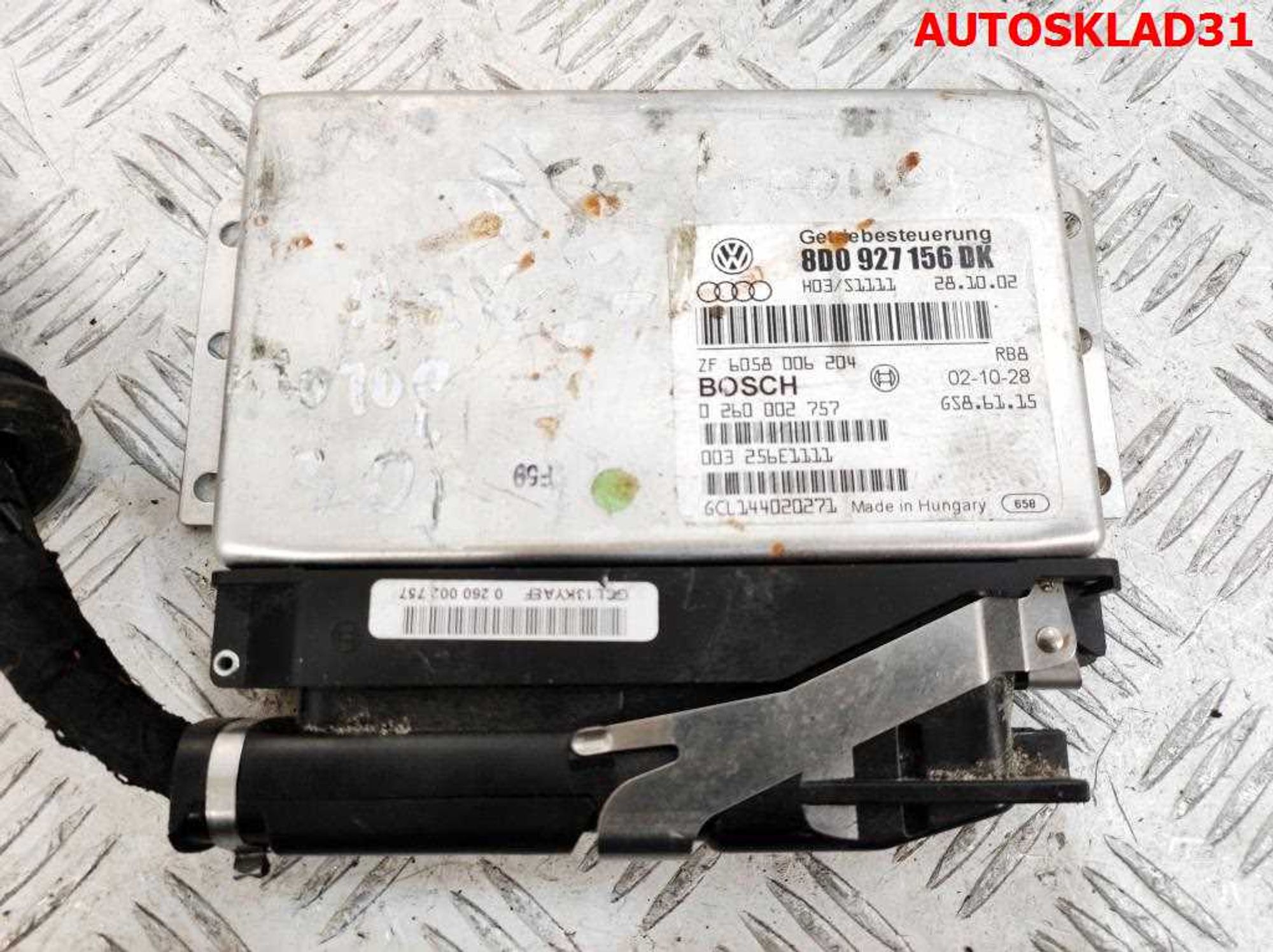 Блок управления АКПП VW Passat B5 2,8 AMX Бензин 8D0927156DK, 25000 рублей, Дубовое
