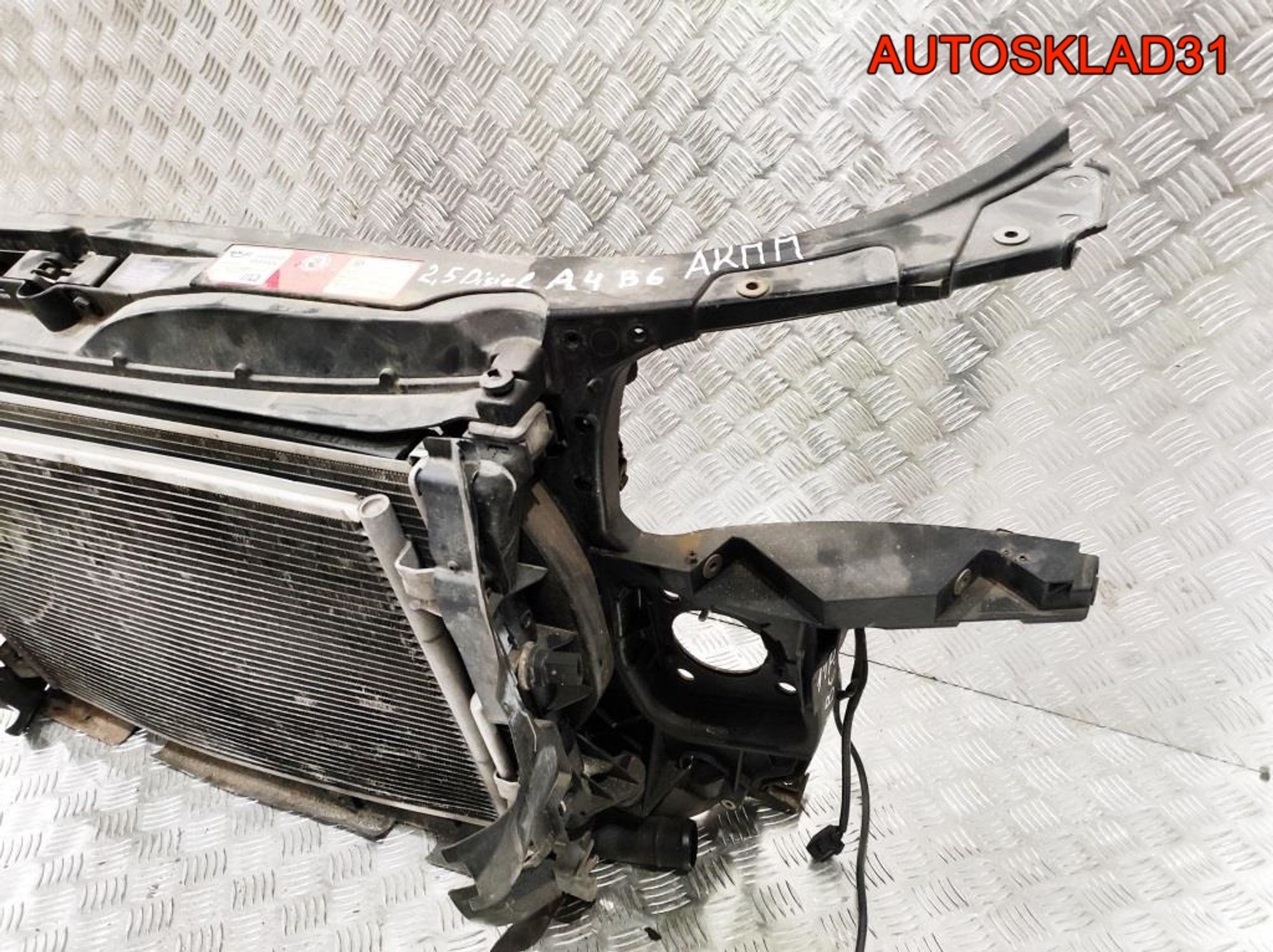 Панель передняя в сборе Audi A4 B6 2,5 Дизель АКПП 8E0805594A, 18000 рублей, Дубовое