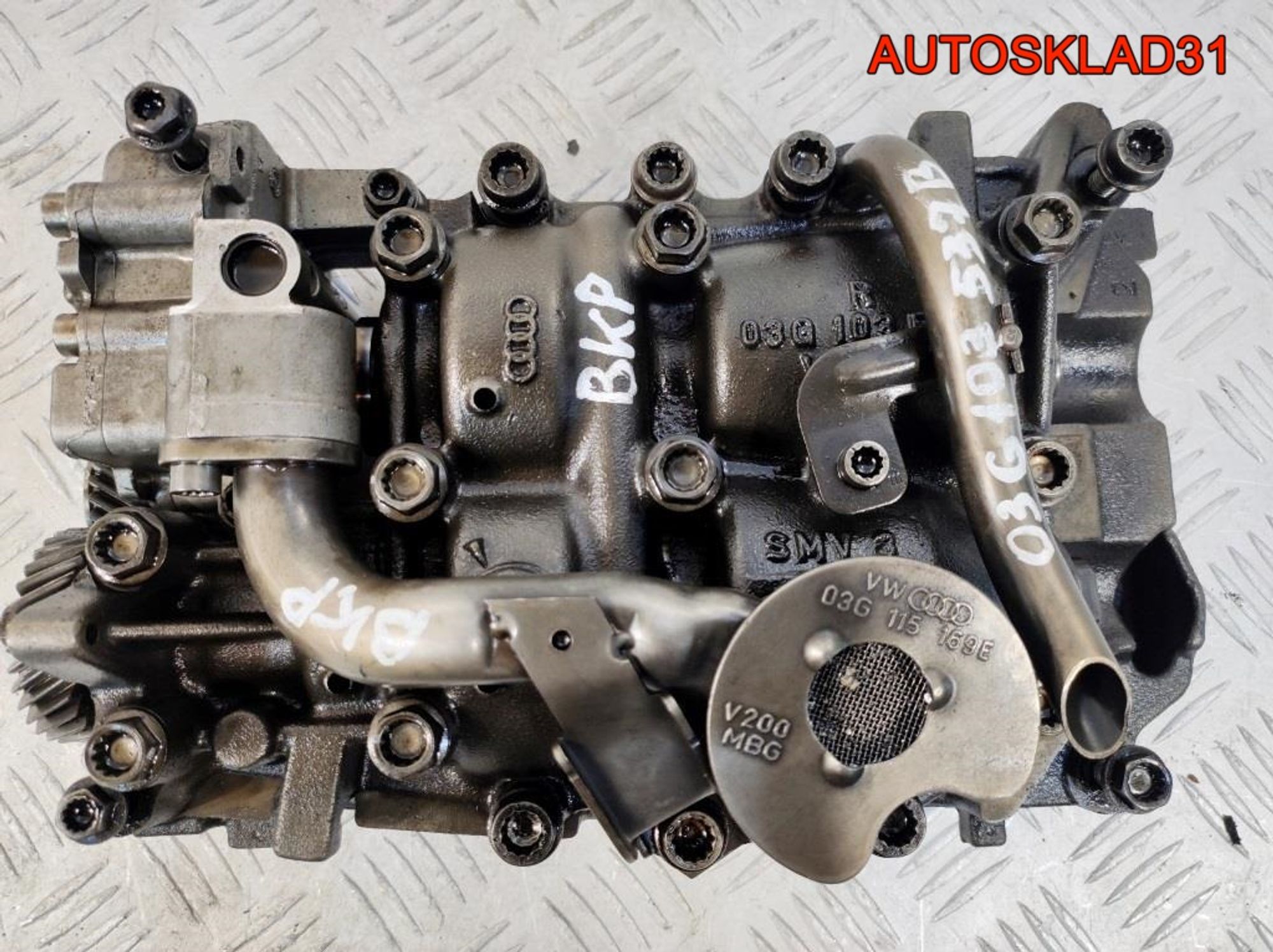 Насос масляный VW Passat B6 2.0 BKP 03G115105C, 9800 рублей, Дубовое