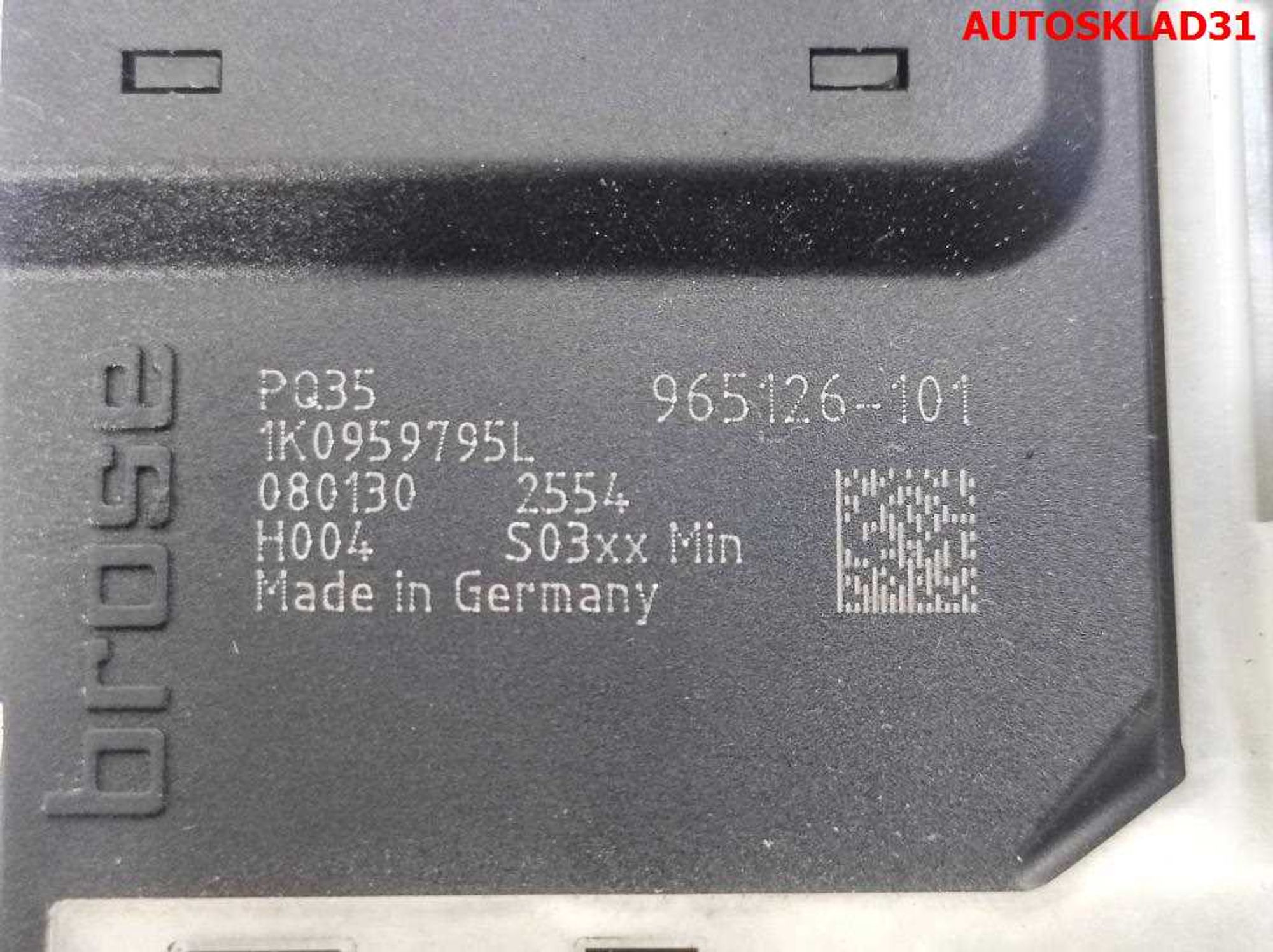 Мотор стеклоподъемника левый задний VW Passat B6 1K0959703AB, 1000 рублей, Дубовое