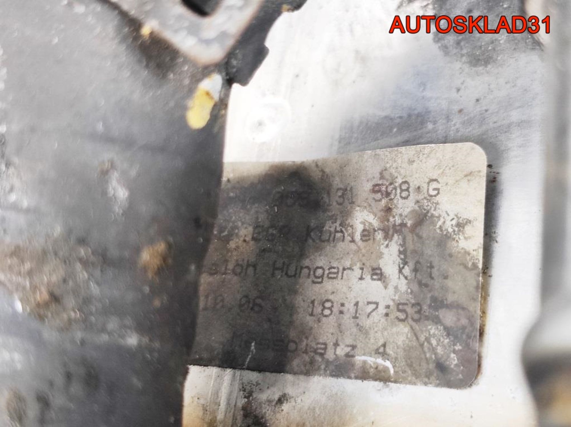 Радиатор EGR VW Touareg 3.0 ASB 059131063D, 3500 рублей, Дубовое