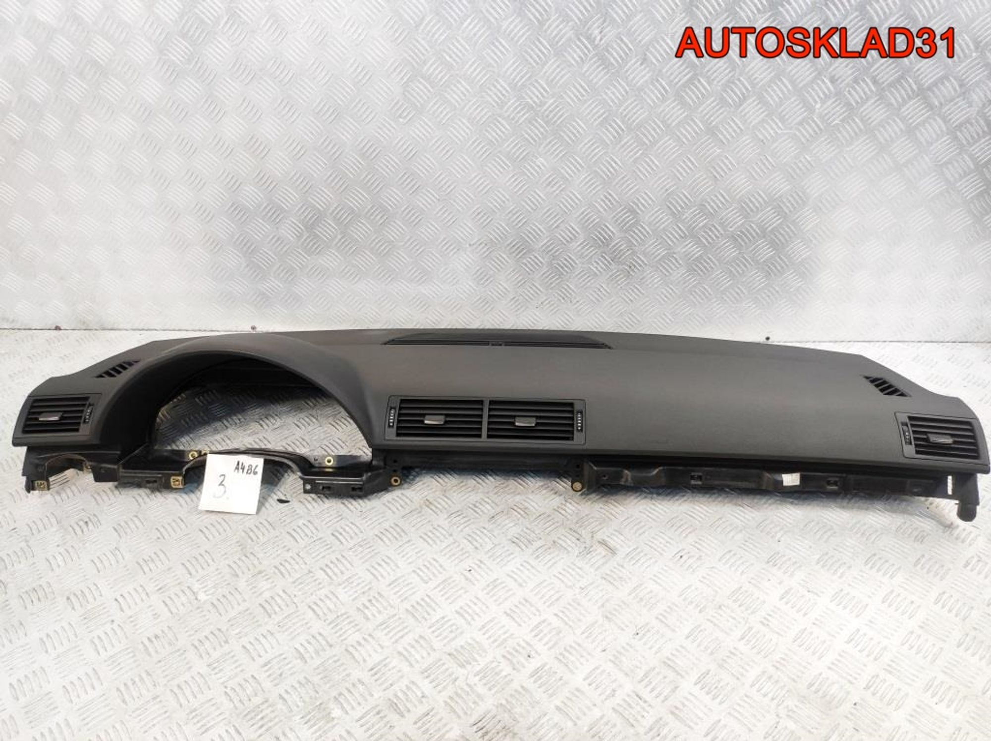 Торпедо Голое Audi A4 B6 8E1857067A, 7000 рублей, Дубовое