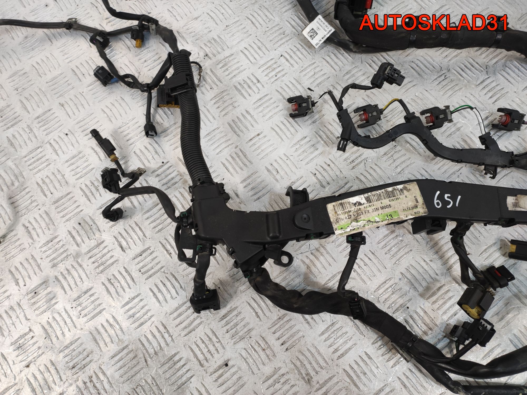 Проводка двигателя Mercedes GLK X204 2,2 651.912, 5000 рублей, Дубовое