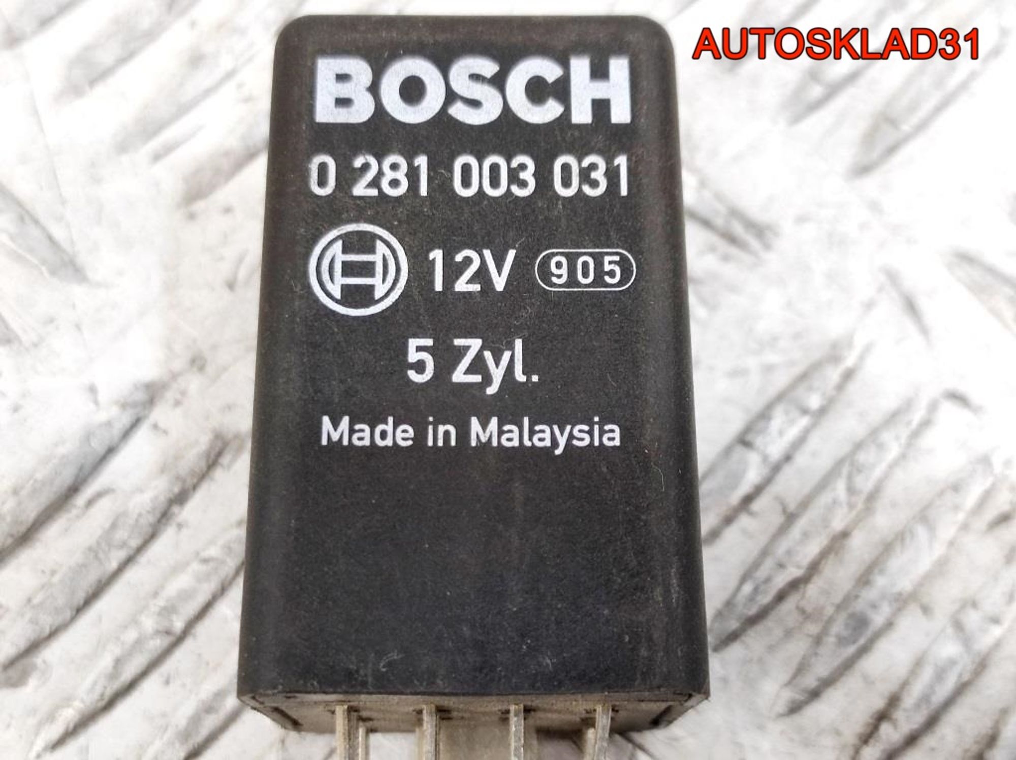 Реле свечей накала №475 VW Touareg 07Z907281A, 3500 рублей, Дубовое