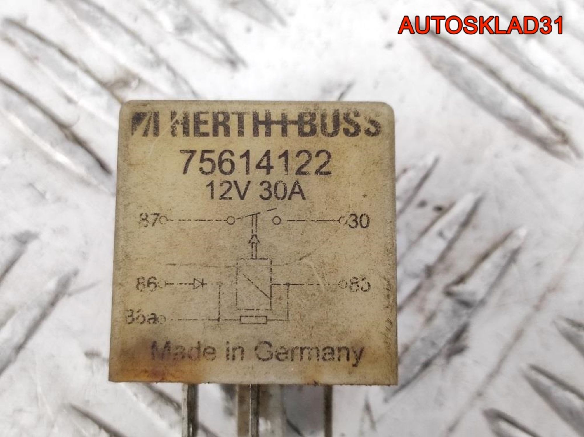 Реле топливного насоса Audi 100 C3 75614122, 1000 рублей, Дубовое