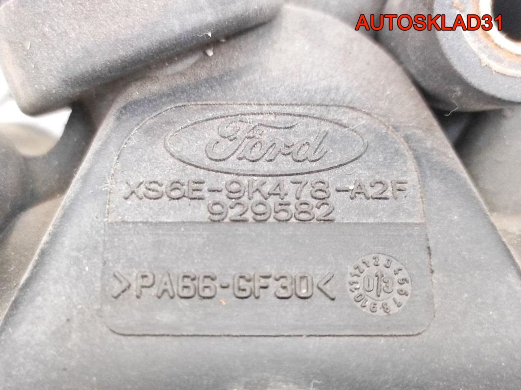 Корпус термостата Ford Focus 1 1,6 CDDA Бензин XS6E9K478A2F, 1500 рублей, Дубовое