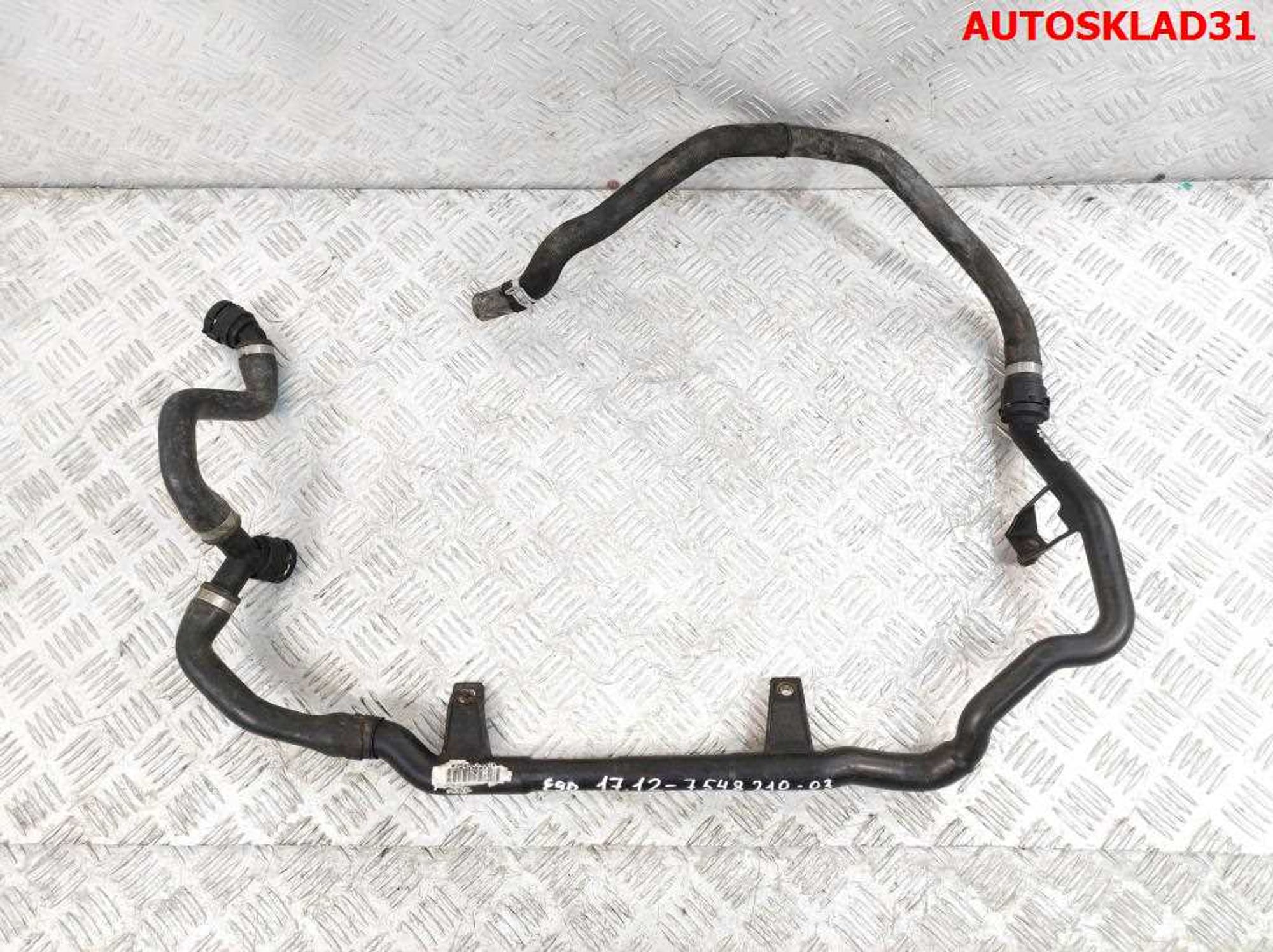 Трубка охлаждающей жидкости BMW E90 2,0 Бензин 17127548210, 3000 рублей, Дубовое