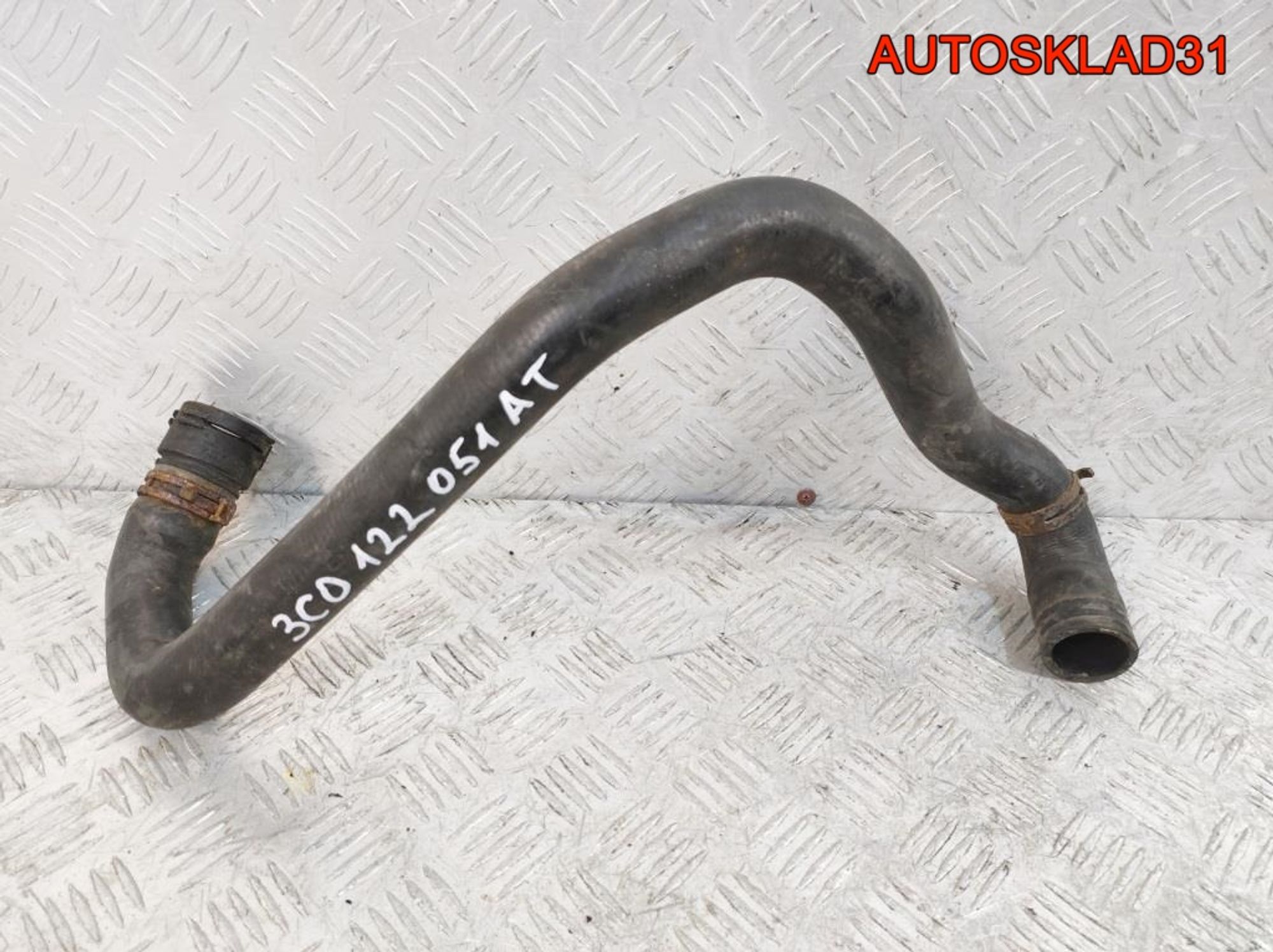 Патрубок радиатора VW Touran 1,9 BLS 3C0122051AT, 1000 рублей, Дубовое