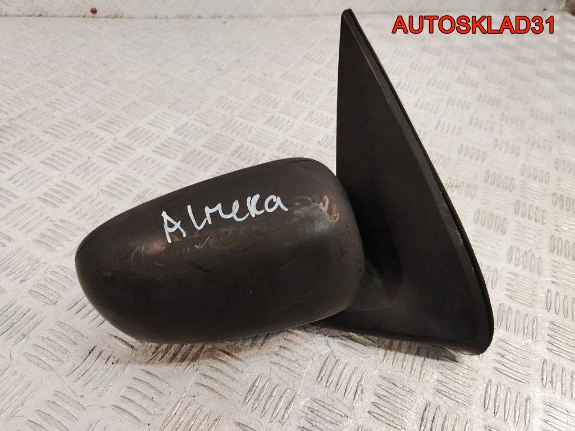 Зеркало правое механическое Nissan Almera N16 96301BN026, 1500 рублей, Дубовое
