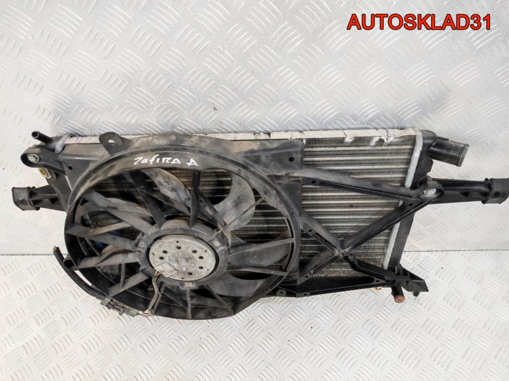 Кассета радиаторов Opel Zafira A 2107996 Бензин, 6500 рублей, Дубовое