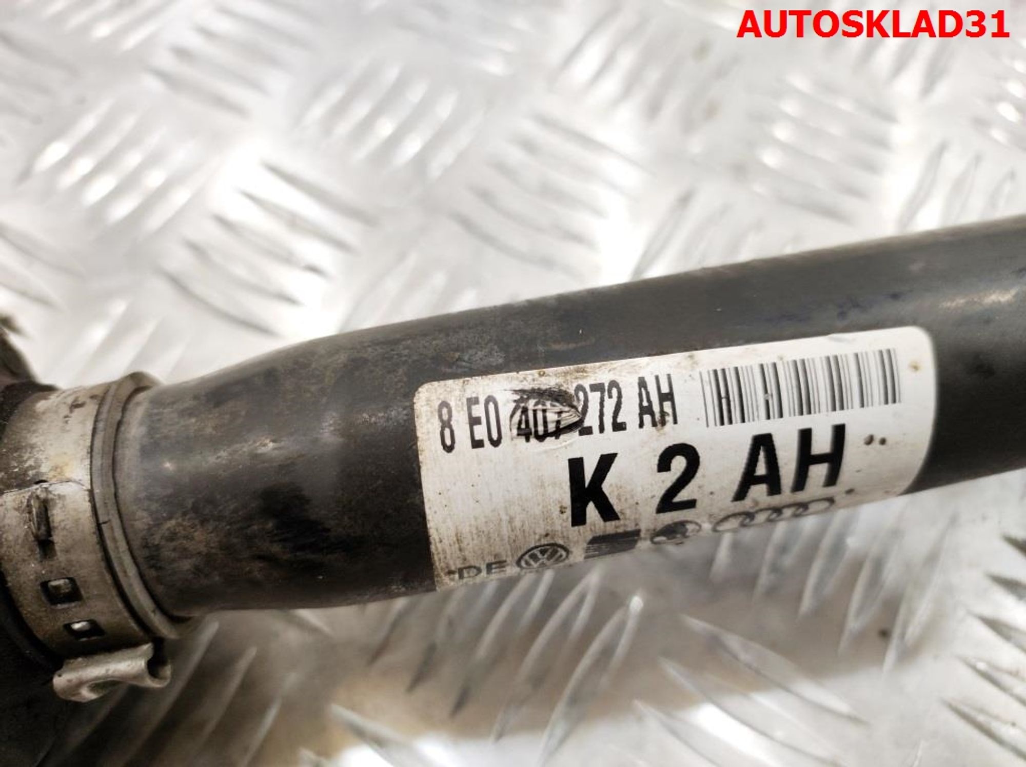 Полуось передняя правая Audi A4 B6 2.0 ALT Бензин МКПП 8E0407272AH, 5000 рублей, Дубовое