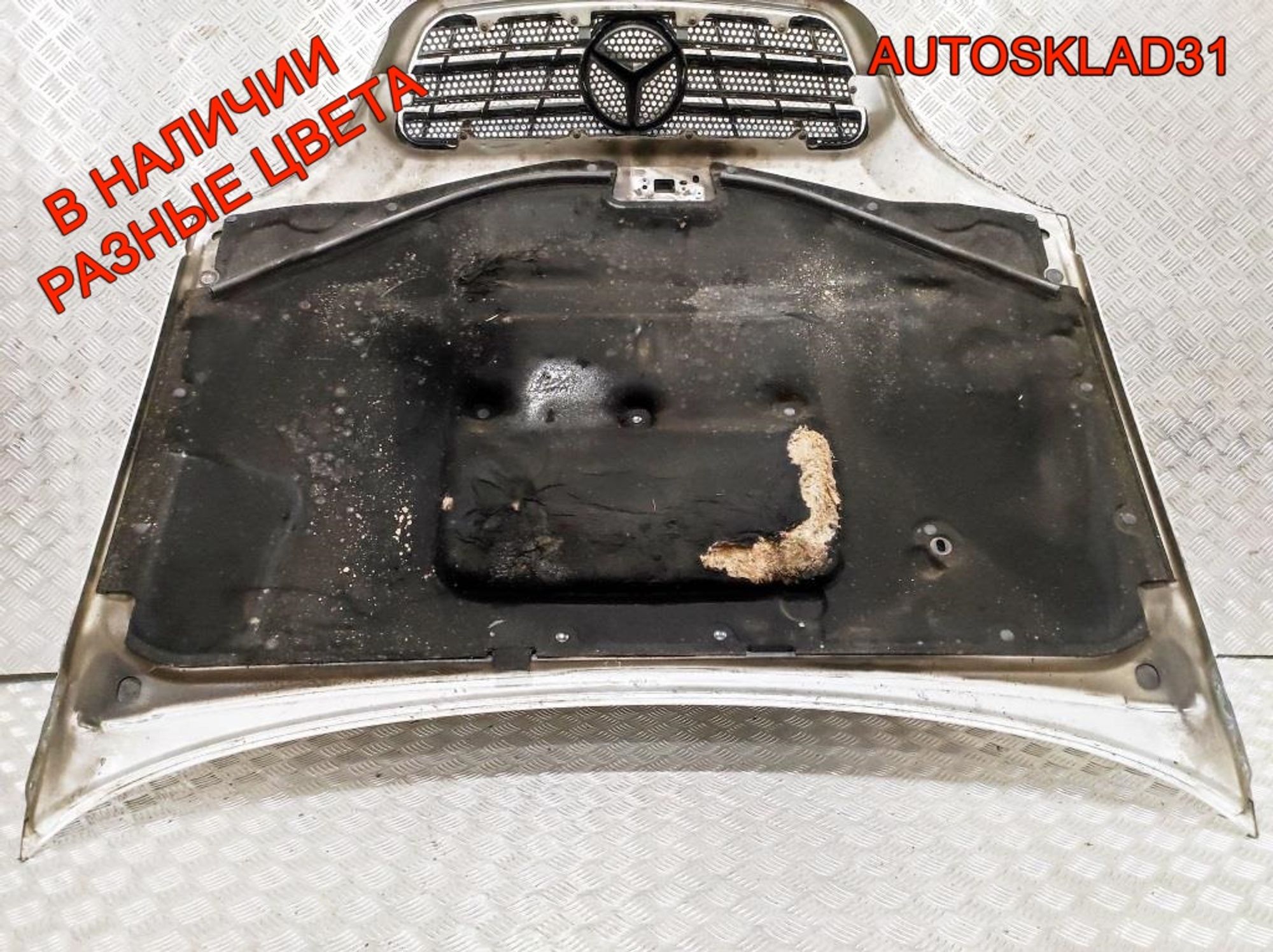 Капот Mercedes Benz ML W163 A1638800157, 27000 рублей, Дубовое