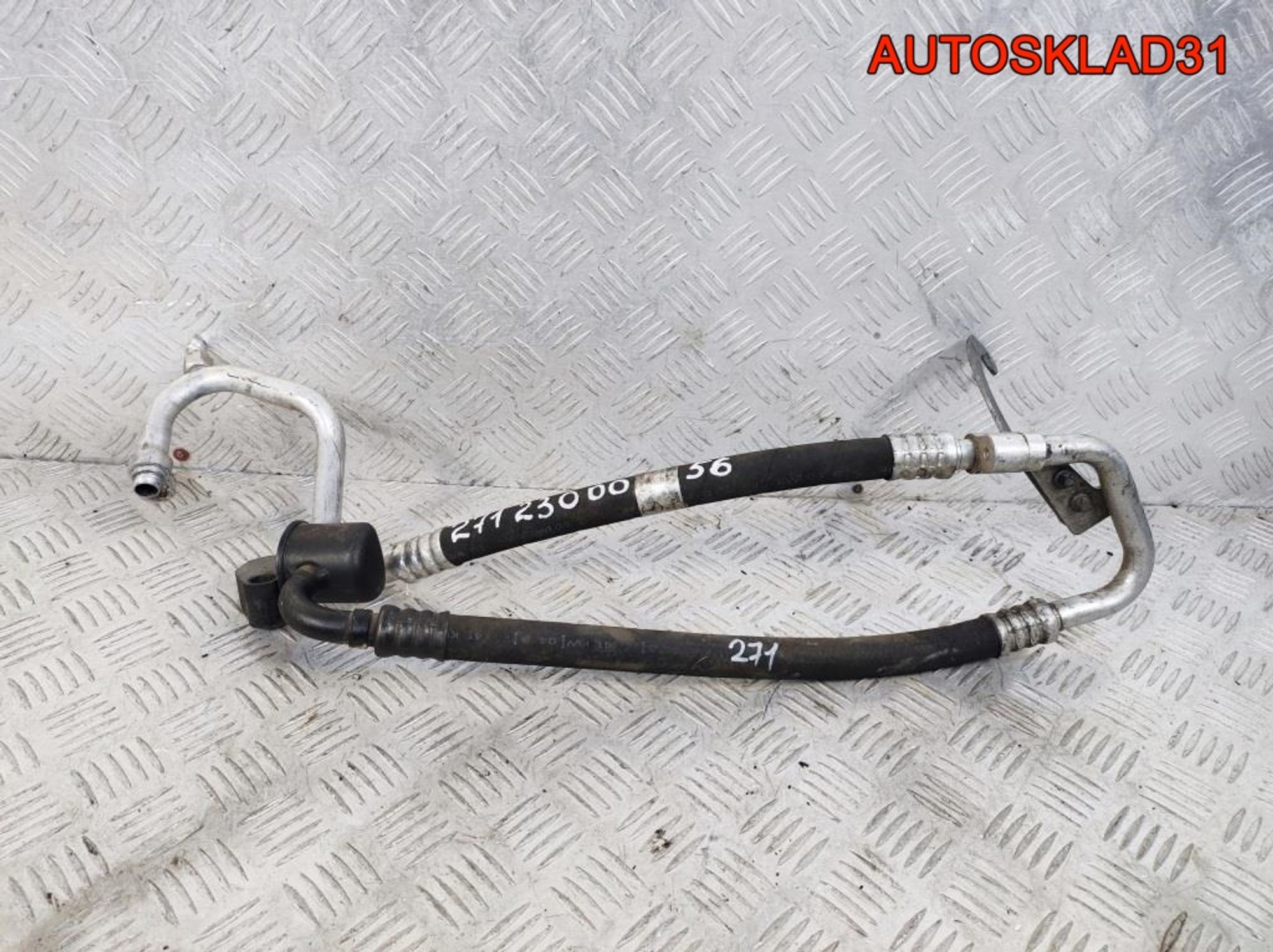 Трубка кондиционера Mercedes Benz W203 A2712300056, 1300 рублей, Дубовое