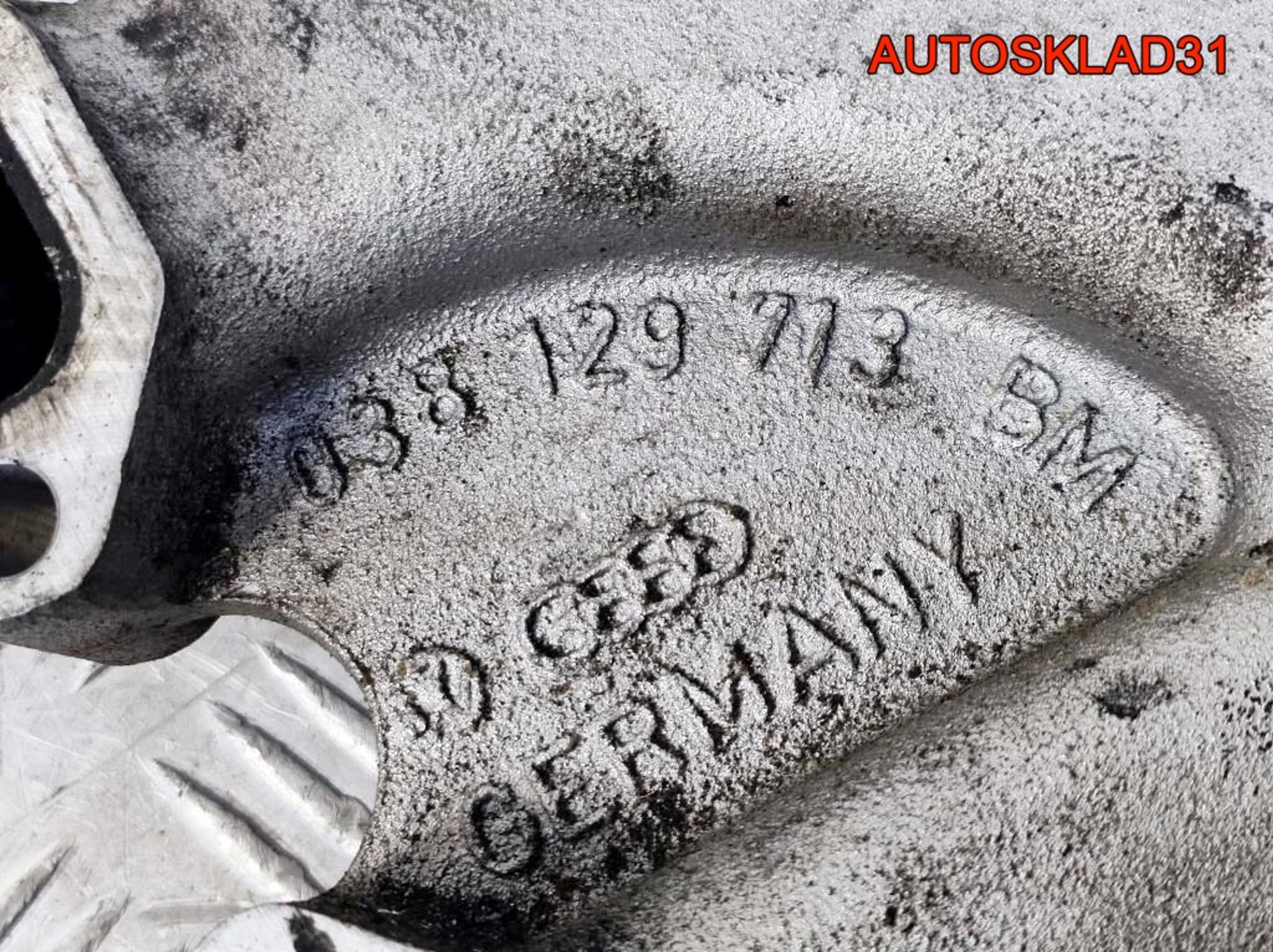 Коллектор впускной Audi A4 B6 038129713BM Дизель, 900 рублей, Дубовое