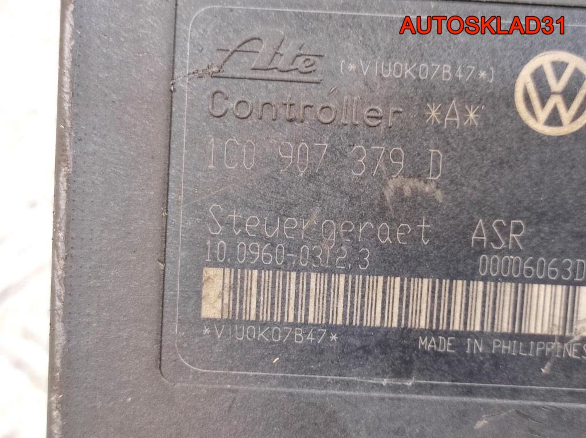 Блок ABS Volkswagen Golf 4 1C0907379D, 2500 рублей, Дубовое