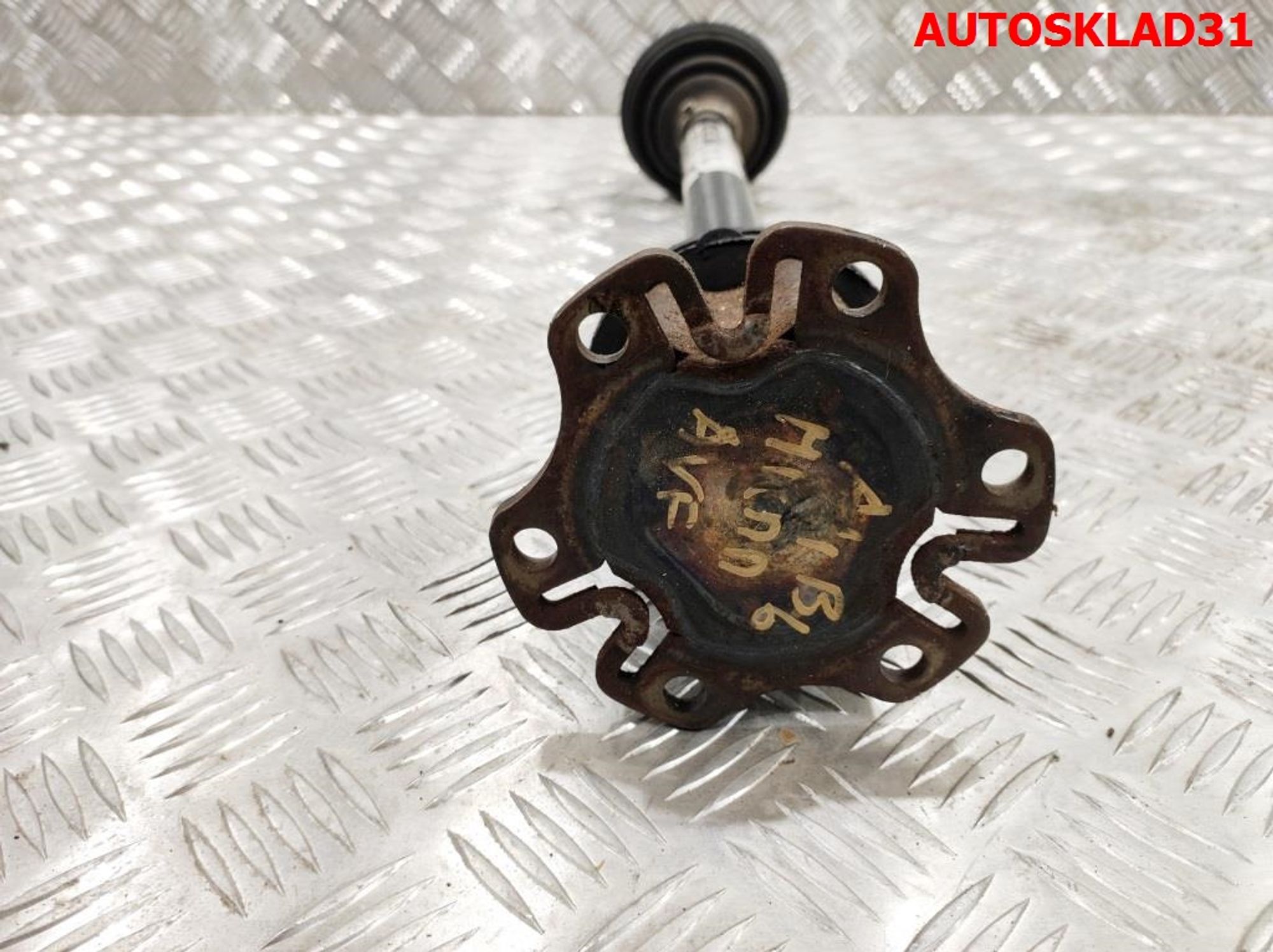 Полуось передняя левая Audi A4 B6 1,9 AVF Дизель МКПП 8E0407271AT, 6000 рублей, Дубовое