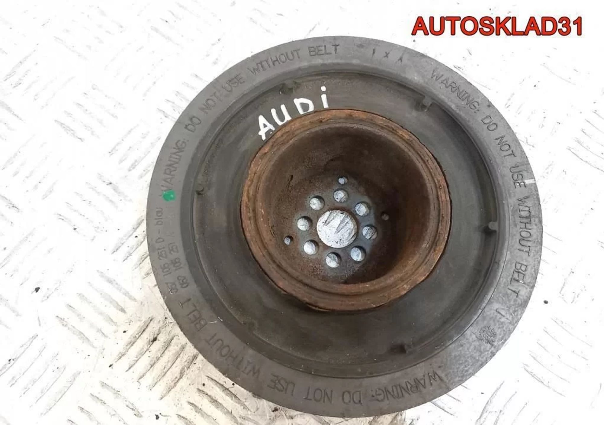 Шкив коленвала VW Touareg 3.0 057105251D Дизель, 4500 рублей, Дубовое