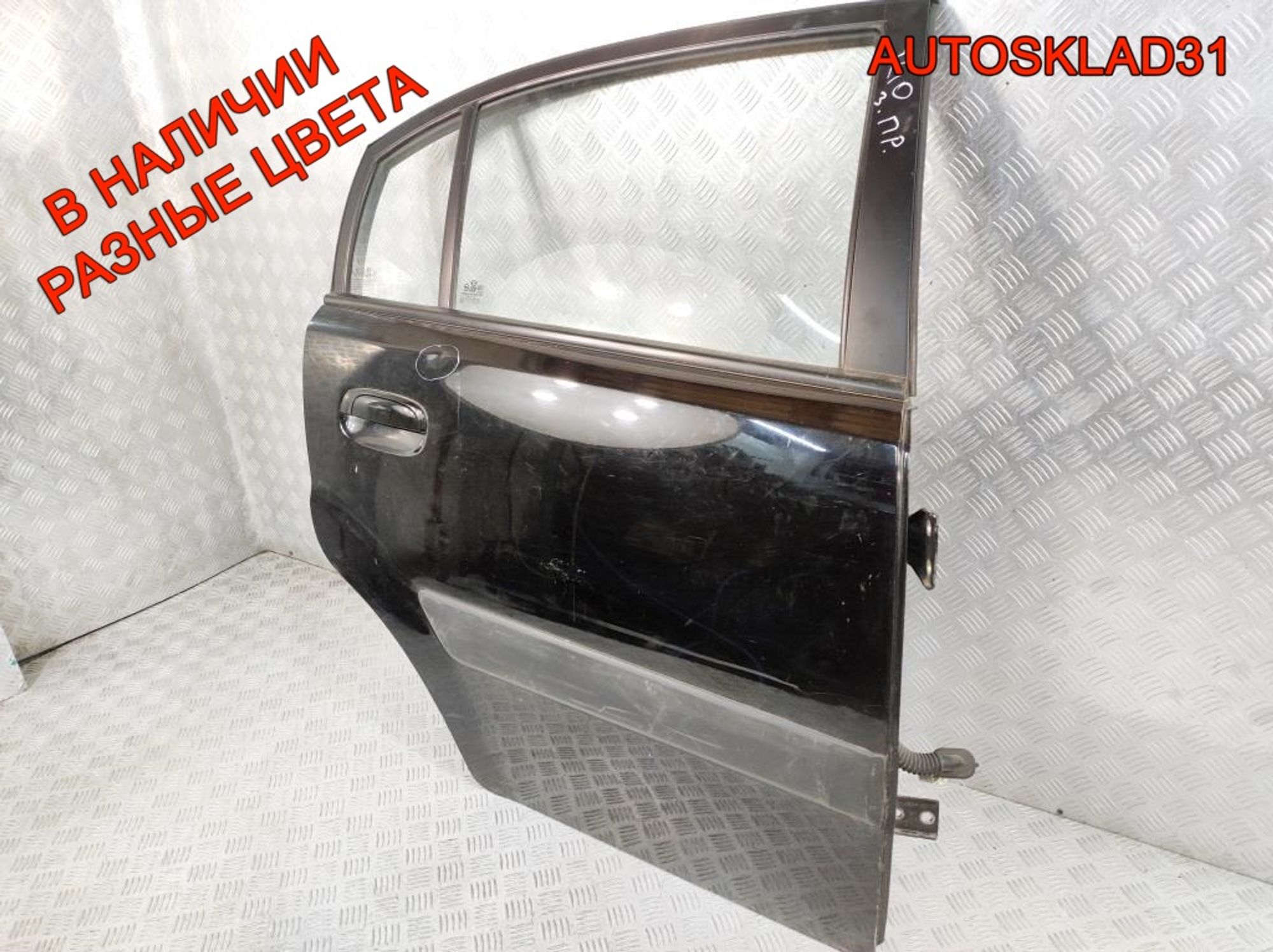 Дверь задняя правая Голая Kia RIO Хетчбэк 770041G210, 15000 рублей, Дубовое
