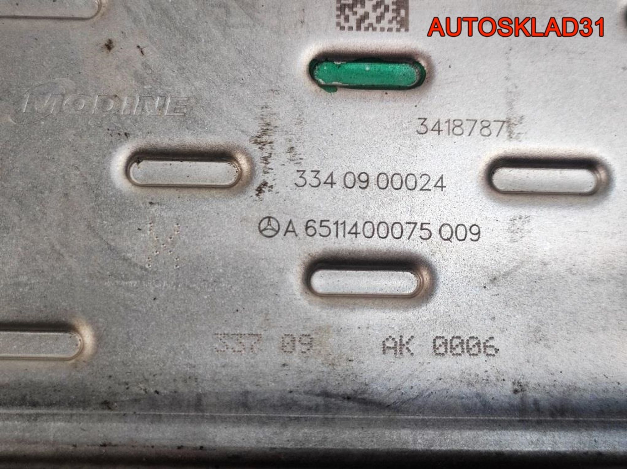 Радиатор EGR Mercedes GLK X204 651.912 A6512031882, 3000 рублей, Дубовое