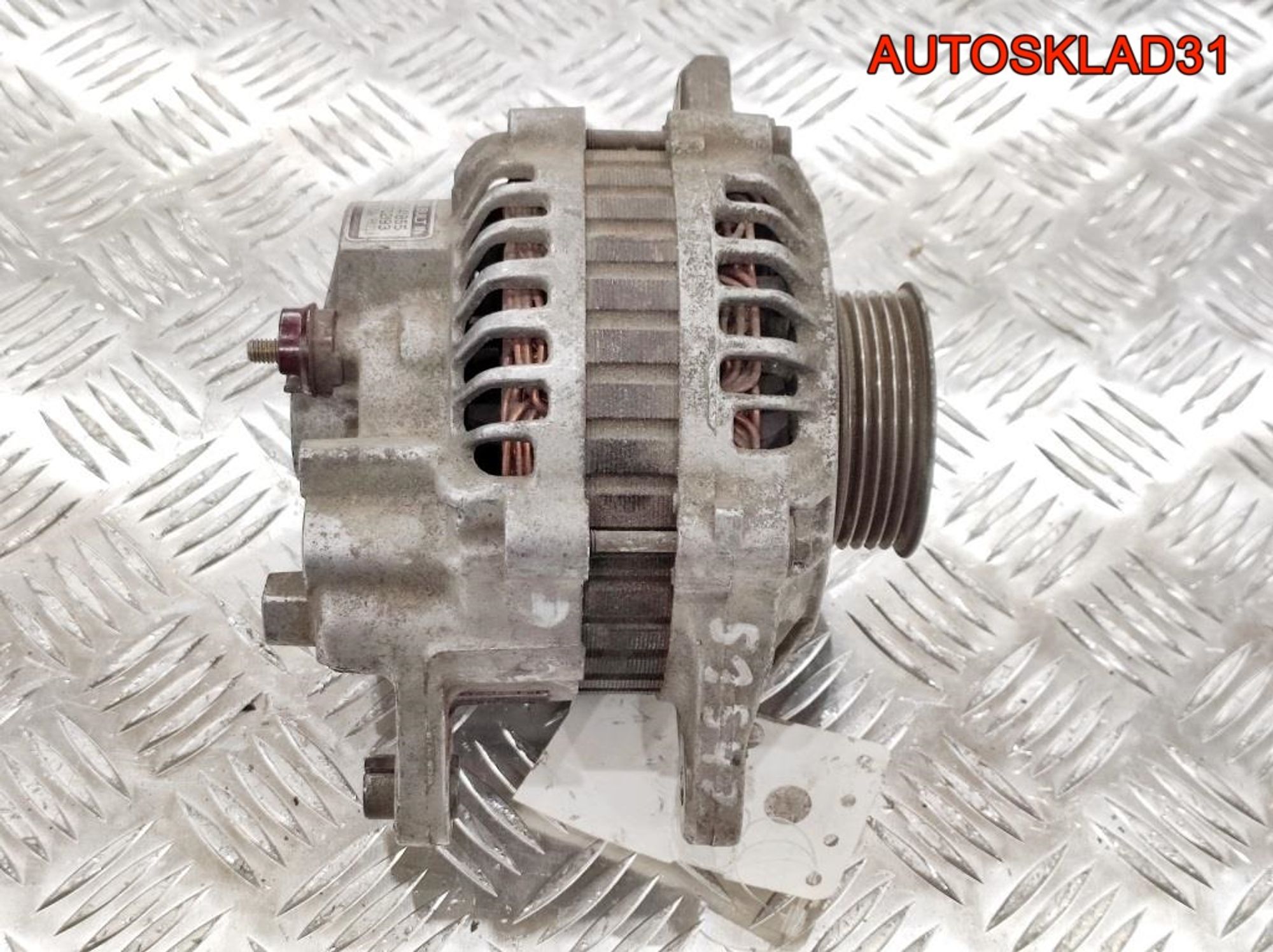 Генератор 75A Mitsubishi Pajero 2 3,0 Бензин MD141855 (Р), 6000 рублей, Дубовое