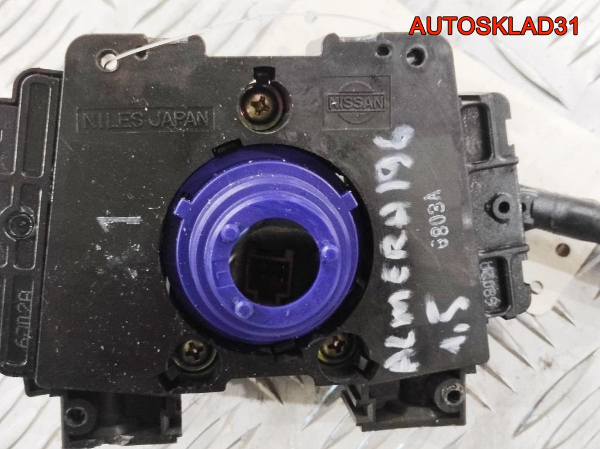 Переключатель подрулевой в сборе Nissan Almera N15 255401N060, 2000 рублей, Дубовое