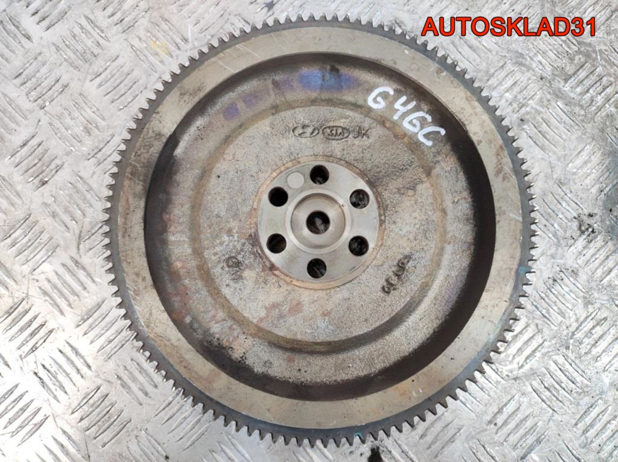 Маховик с корзиной Kia Sportage 2 2.0 G4GC Бензин, 4000 рублей, Дубовое